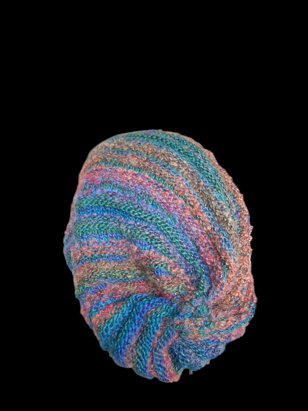 Japanese Brand × Kapital × Vintage Hand Knitted Beanie Hat By Japanese Style 🇯🇵 Size ONE SIZE - 6 Thumbnail