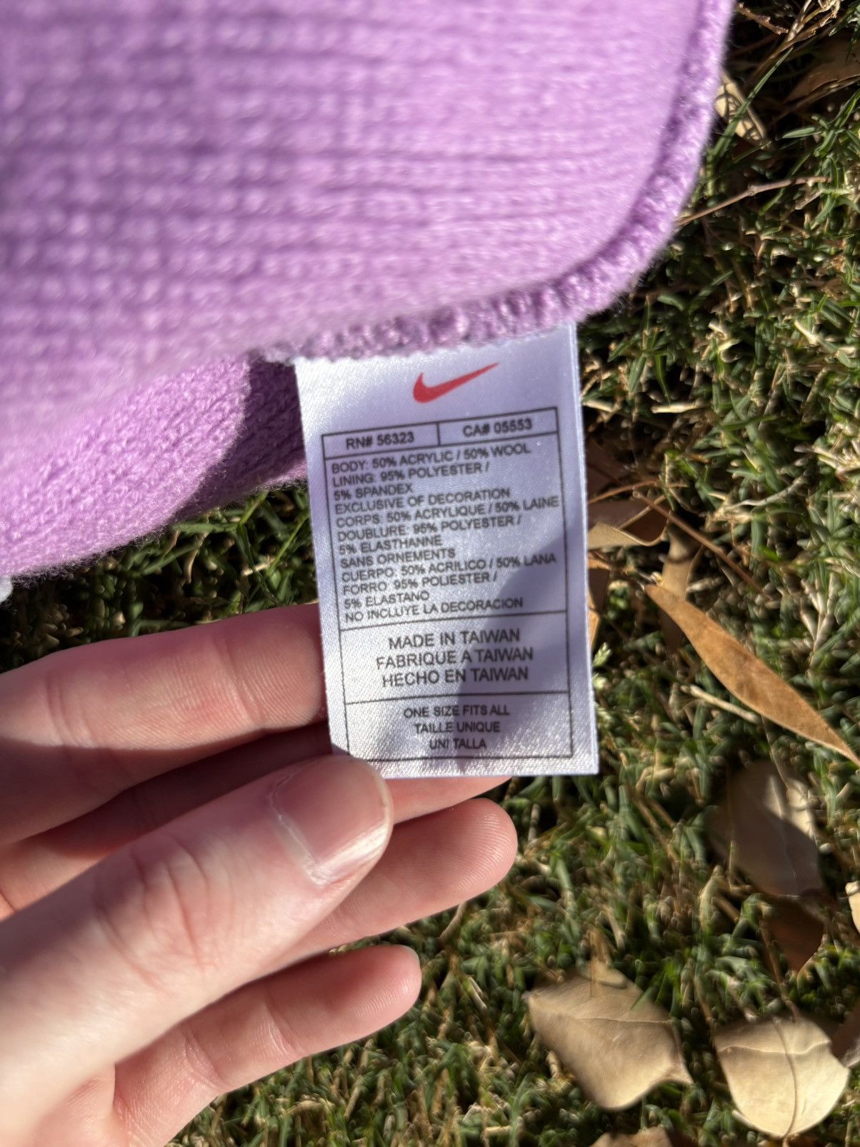 Nike Vintage Nike Running Beanie ‘pink’ Size ONE SIZE - 4 Thumbnail