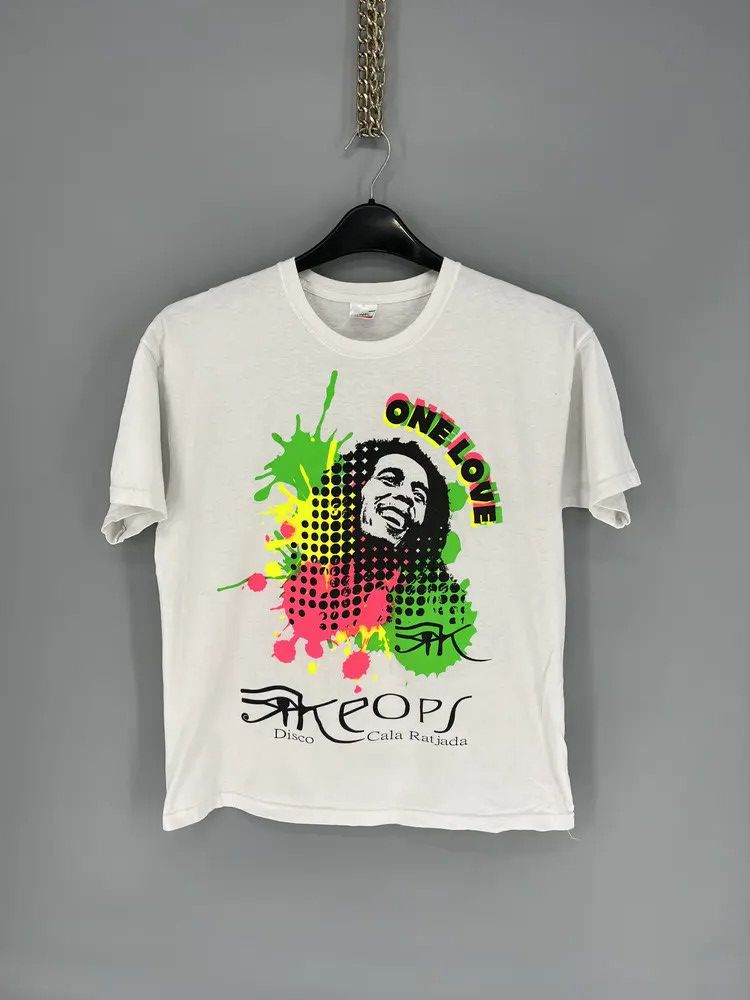 Vintage Vintage Bob Marley Rastaman Reggae T-Shirt Size US M / EU 48-50 / 2 - 1 Thumbnail