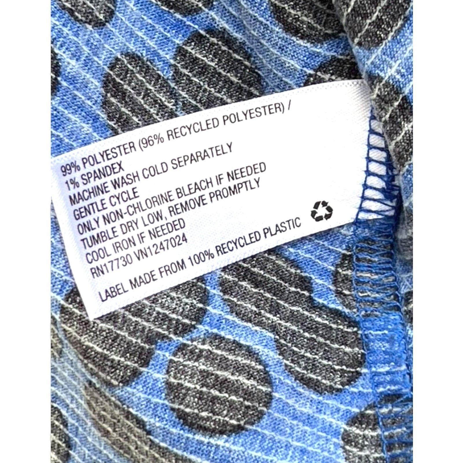 Other Ava & Viv - Women's Polka Dot Long Sleeve Blouse - Blue/Blac Size XXL / US 16-18 / IT 52-54 - 11 Thumbnail