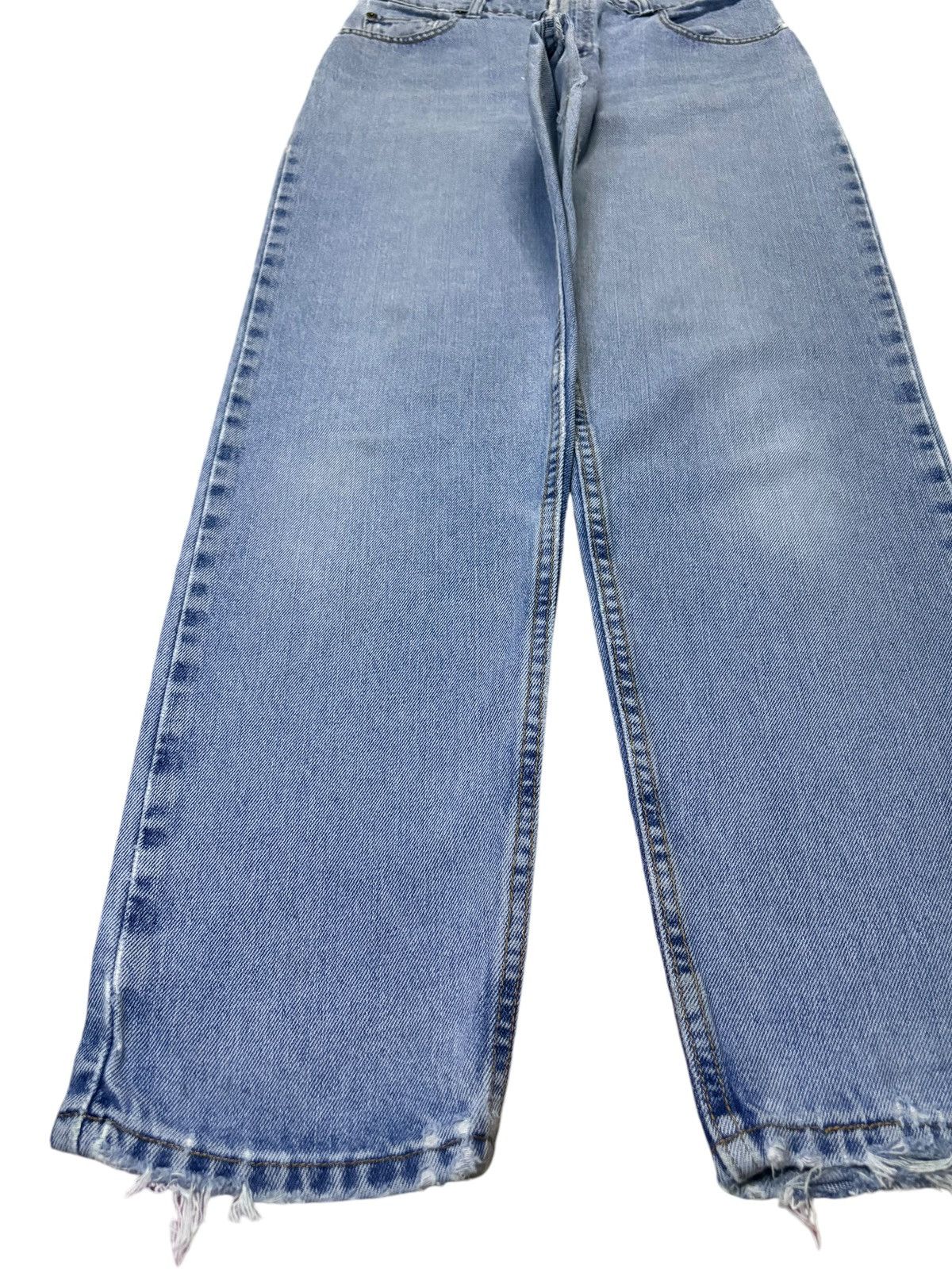 Levi's Vintage 90s Levis 550 Relaxed Fit Blue Wash Distressed Jeans Size US 30 / EU 46 - 6 Thumbnail