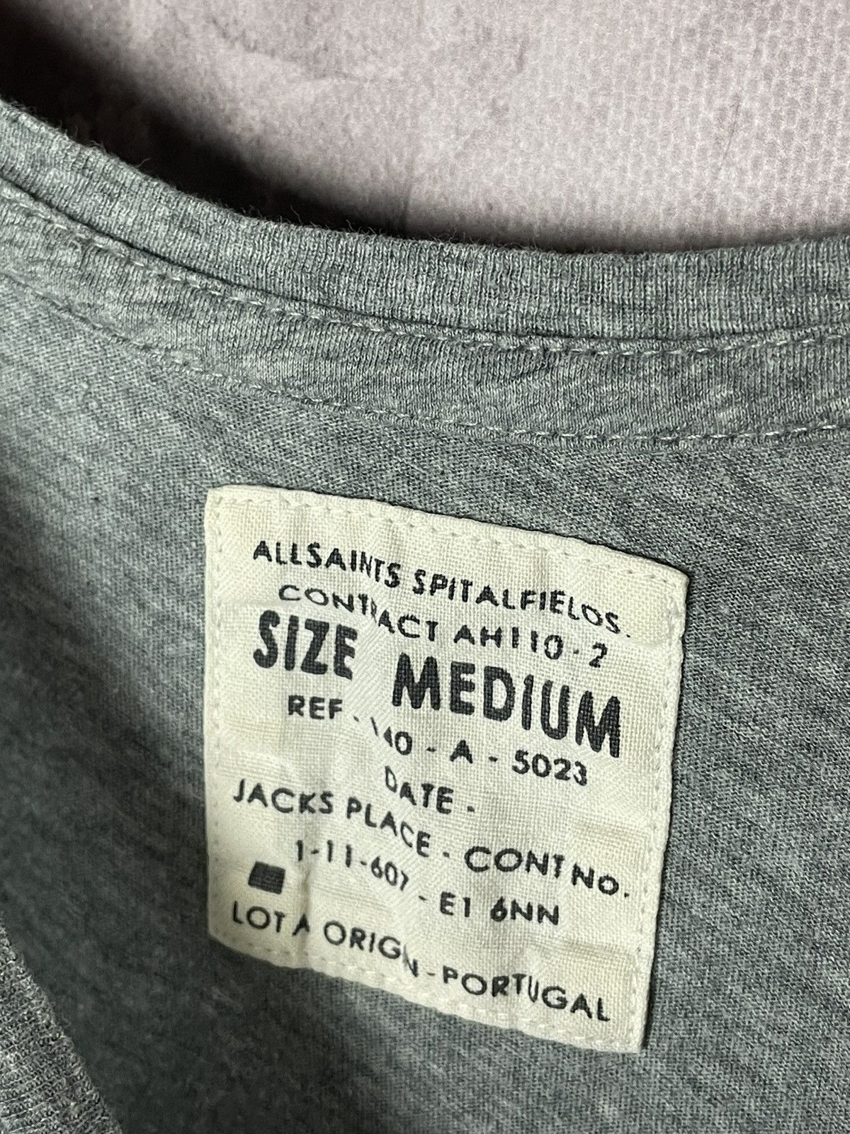 Allsaints × Vintage T-shirt Vintage Allsaints Distressed Faded Art Graffiti Rare Size US M / EU 48-50 / 2 - 8 Thumbnail
