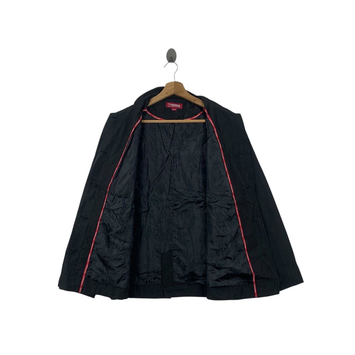 Vintage Vintage UP RENOMA PARIS Uniforme Prestige Black Jacket Parka Size L / US 10 / IT 46 - 6 Thumbnail