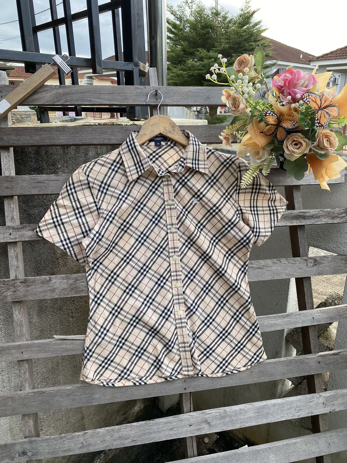 Burberry Burberry Shirt Button Ups - Nova Check Size M / US 6-8 / IT 42-44 - 1 Thumbnail