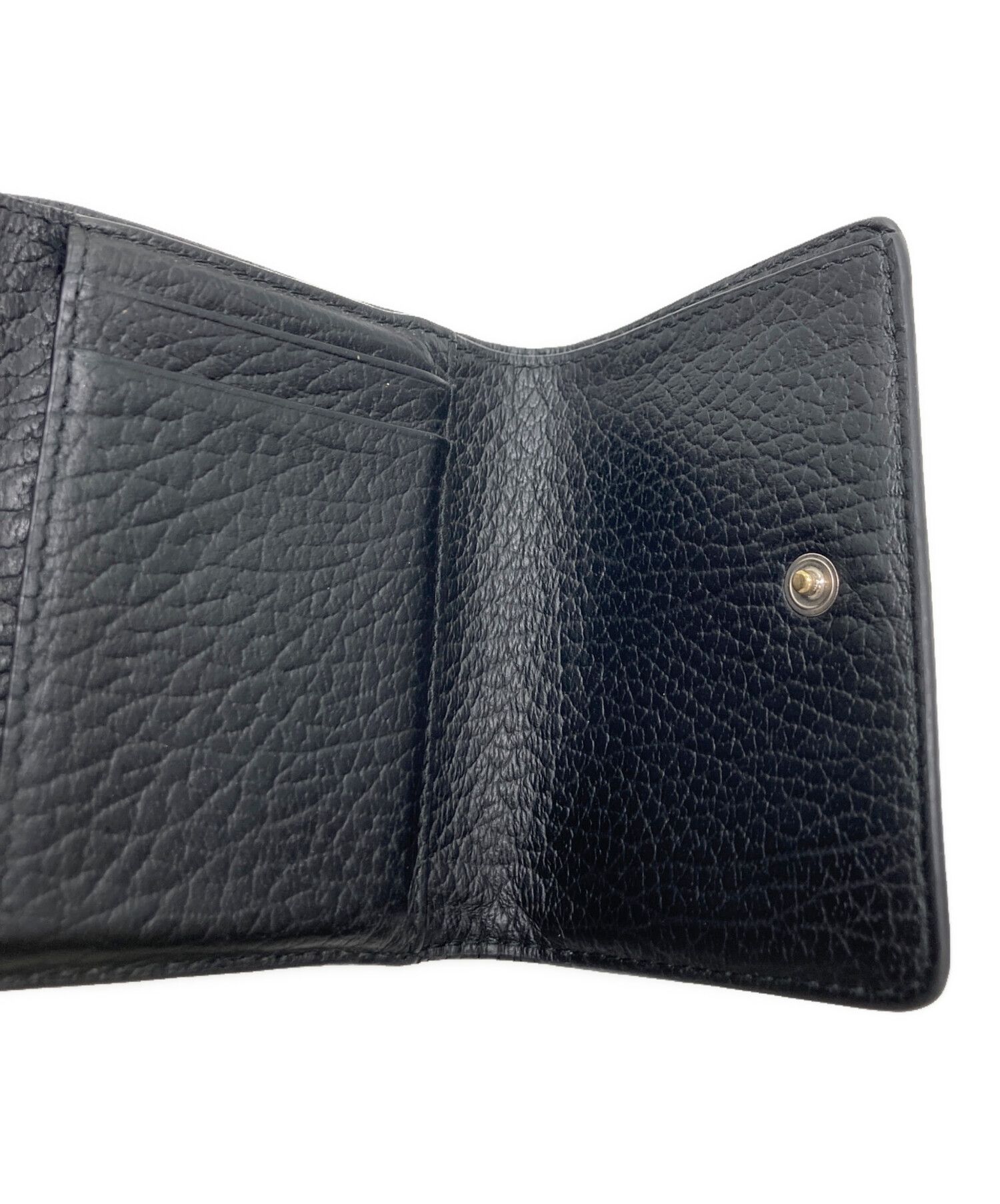 Maison Margiela Maison Margiela Grained leather three-fold wallet Size ONE SIZE - 6 Thumbnail