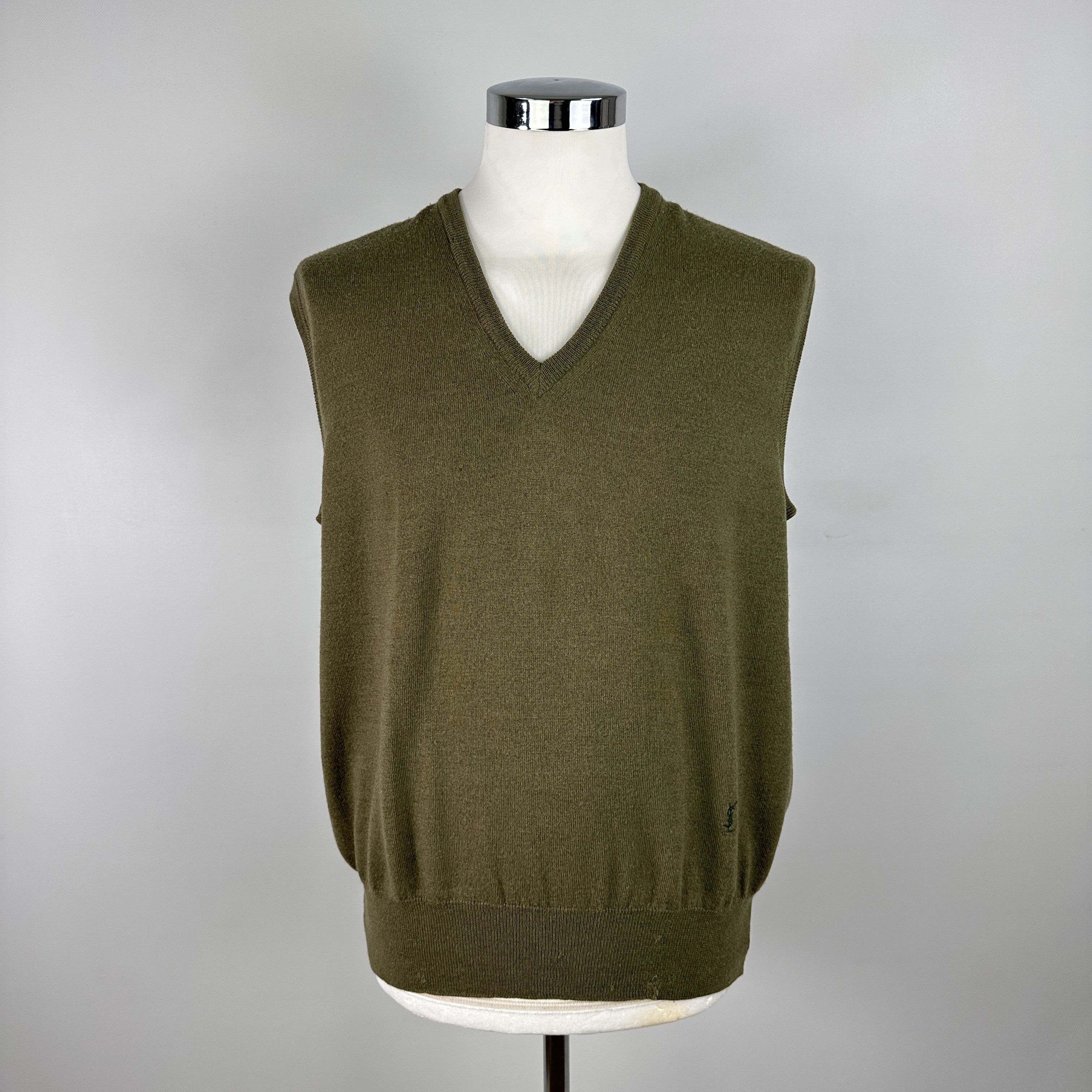 Yves Saint Laurent Gilet Yves Saint Laurent logo fianco – 5 Size US XXL / EU 58 / 5 - 1 Thumbnail
