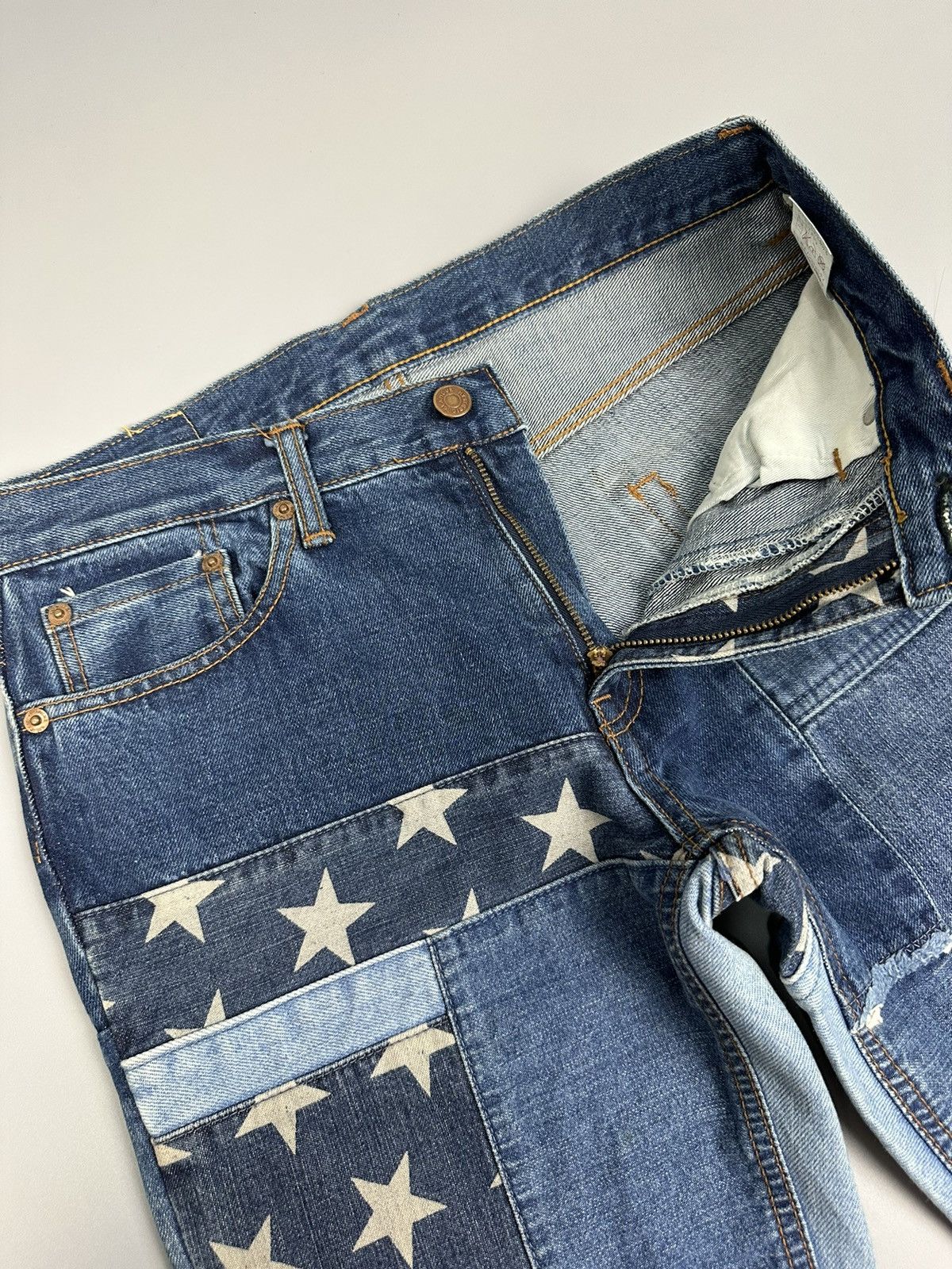 Hysteric Glamour × Japanese Brand 🔥Rare🔥Kinky Hysteric Glamour Flared Denim Size US 30 / EU 46 - 8 Thumbnail