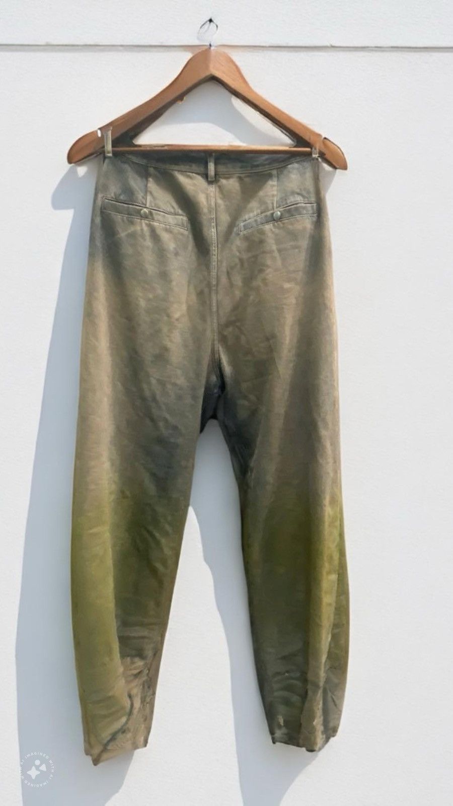 Rick Owens Rick Owens Pearl acid degrade tailored Belas