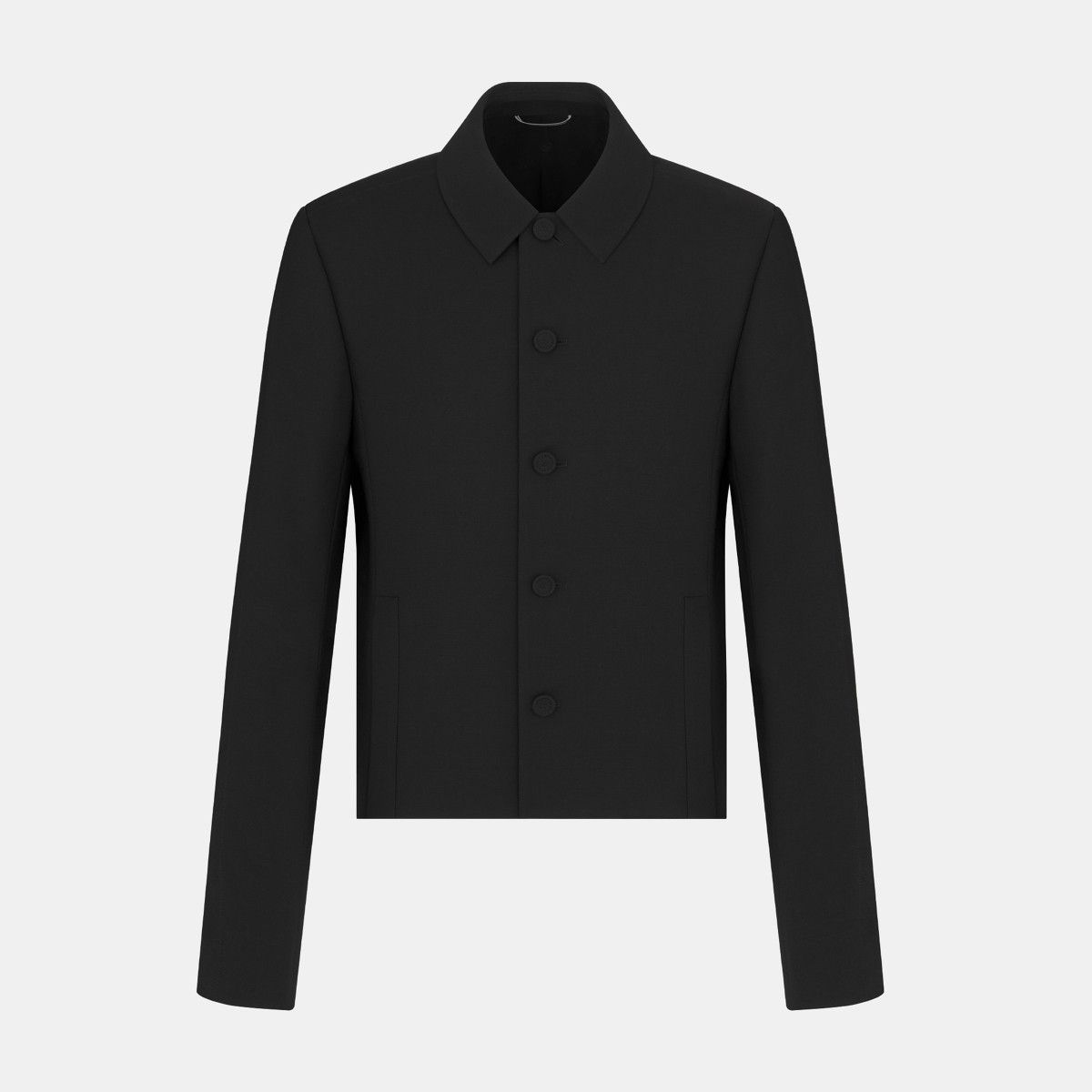 Dior o1bcso1str0226 Cropped Jacket in Black Size US M / EU 48-50 / 2 - 1 Thumbnail