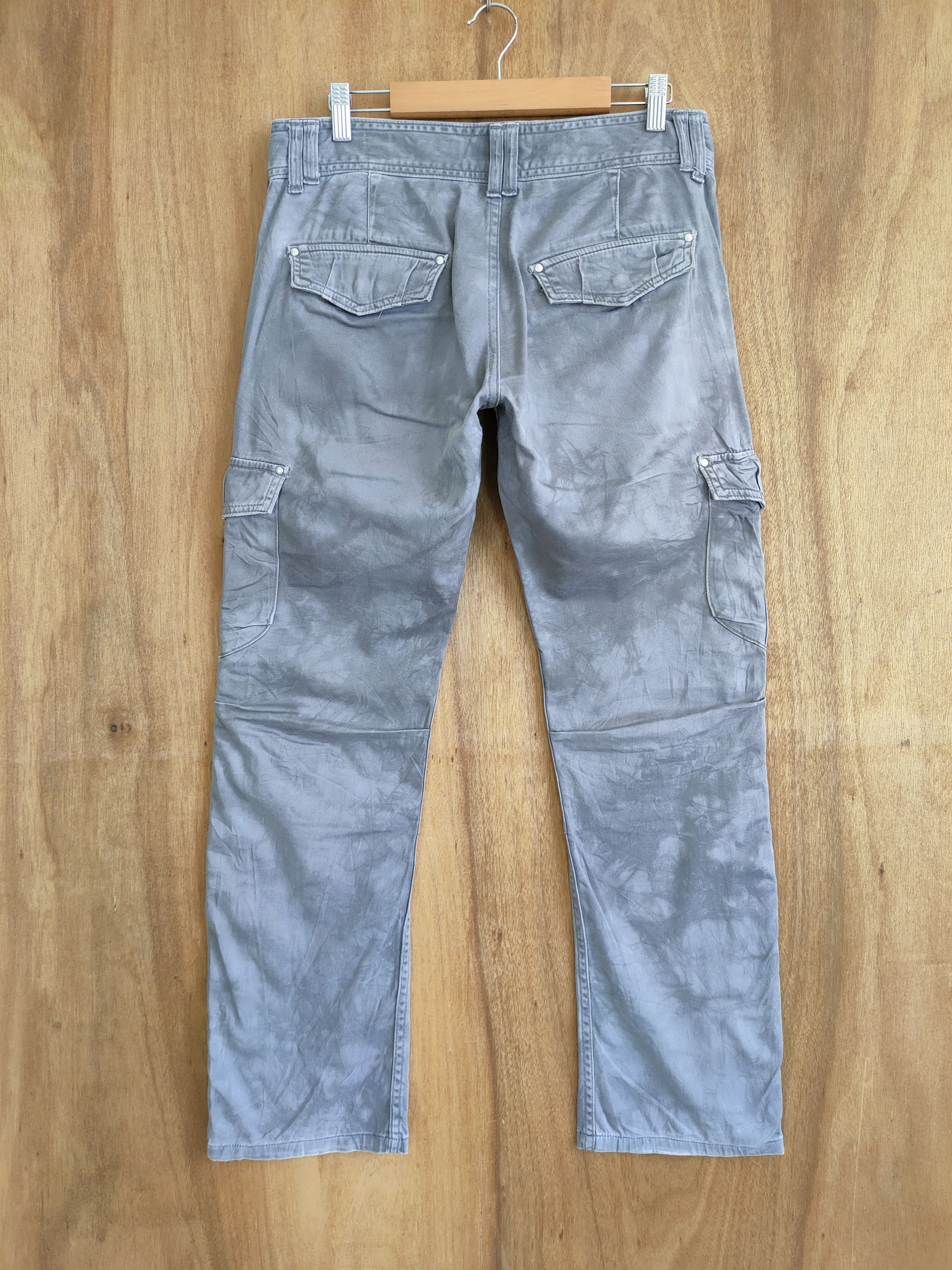 Japanese Brand VINTAGE SEMANTIC DESIGN BONDAGE CARGO PANTS Size US 32 / EU 48 - 6 Thumbnail