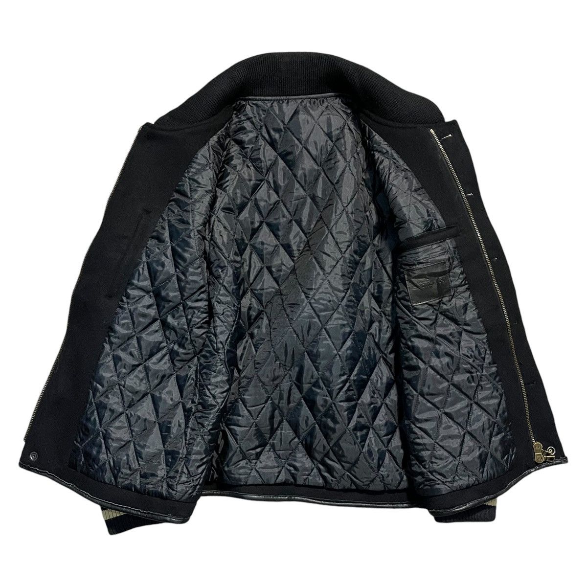 Isamu Katayama Backlash Isamu Katayama Backlash Shawl Collar Bomber Jacket Size US M / EU 48-50 / 2 - 2 Thumbnail