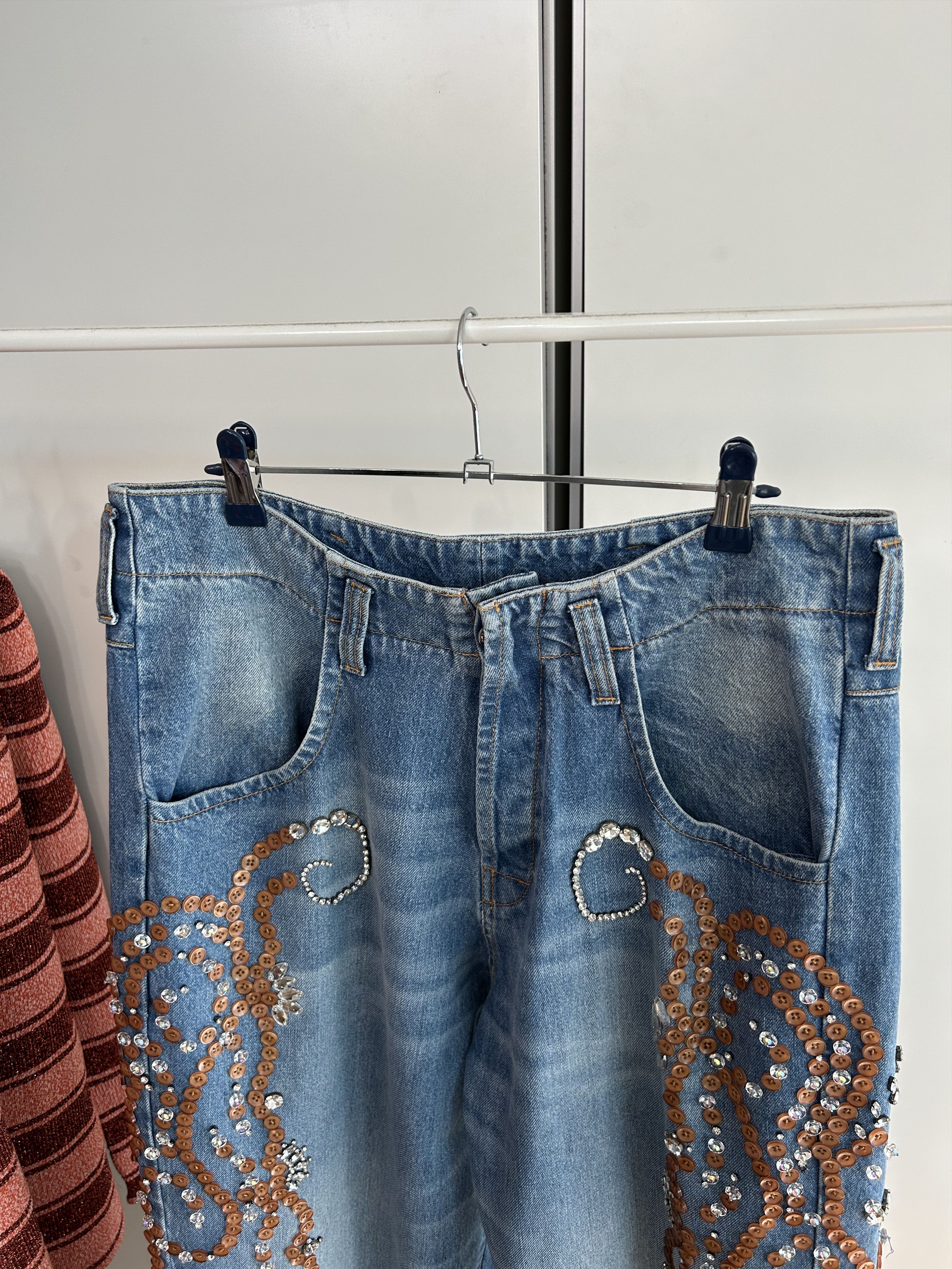 Bluemarble BLUEMARBLE Beaded & Embellished Collection Denim Size US 31 - 3 Thumbnail