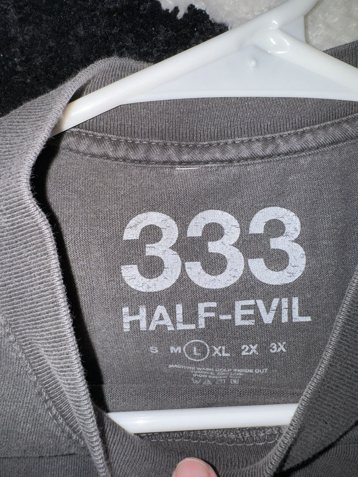 Half Evil Half Evil Vintage Black T Size US L / EU 52-54 / 3 - 2 Thumbnail
