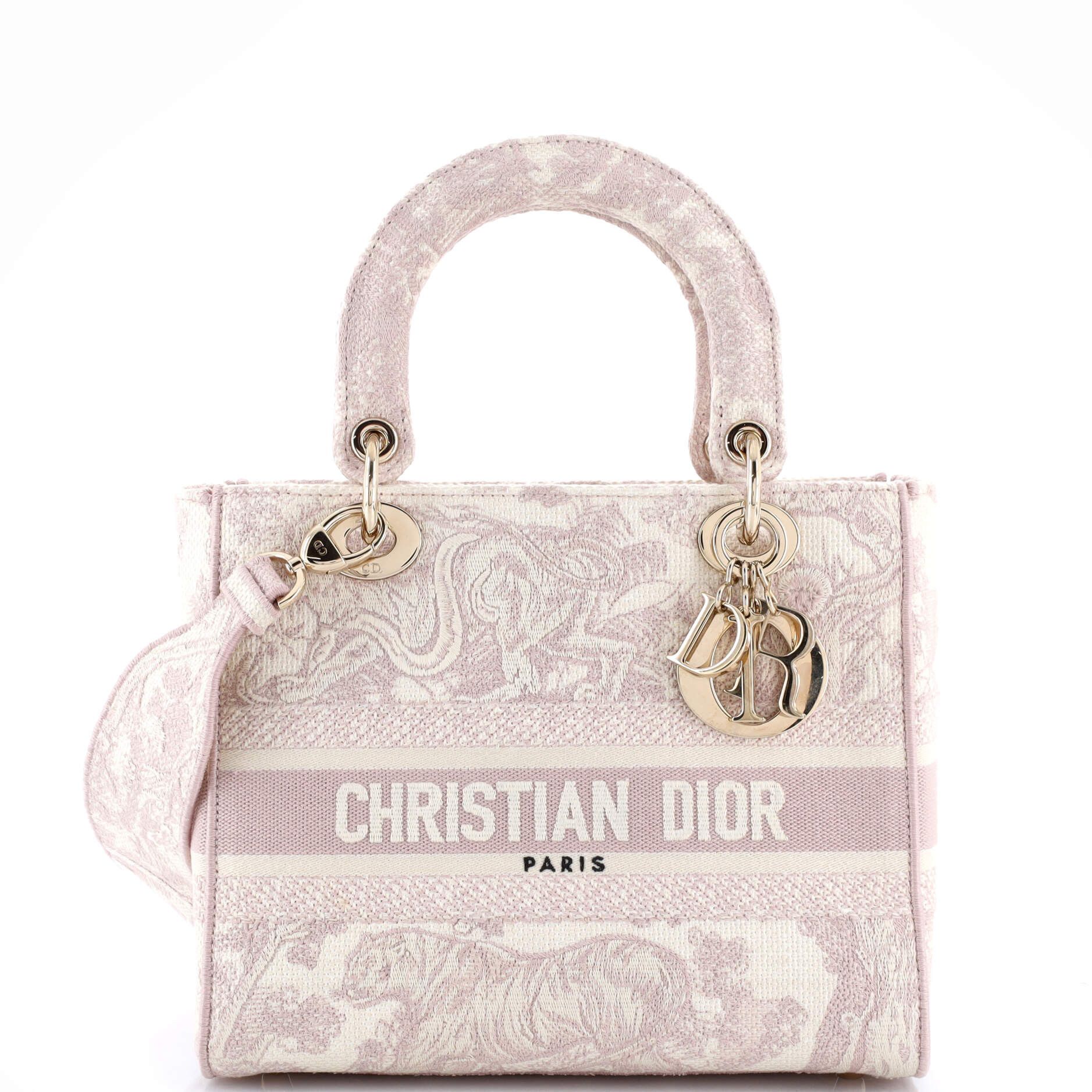 Dior Toile de Jouy Lady D-Lite Bag Size ONE SIZE - 1 Thumbnail