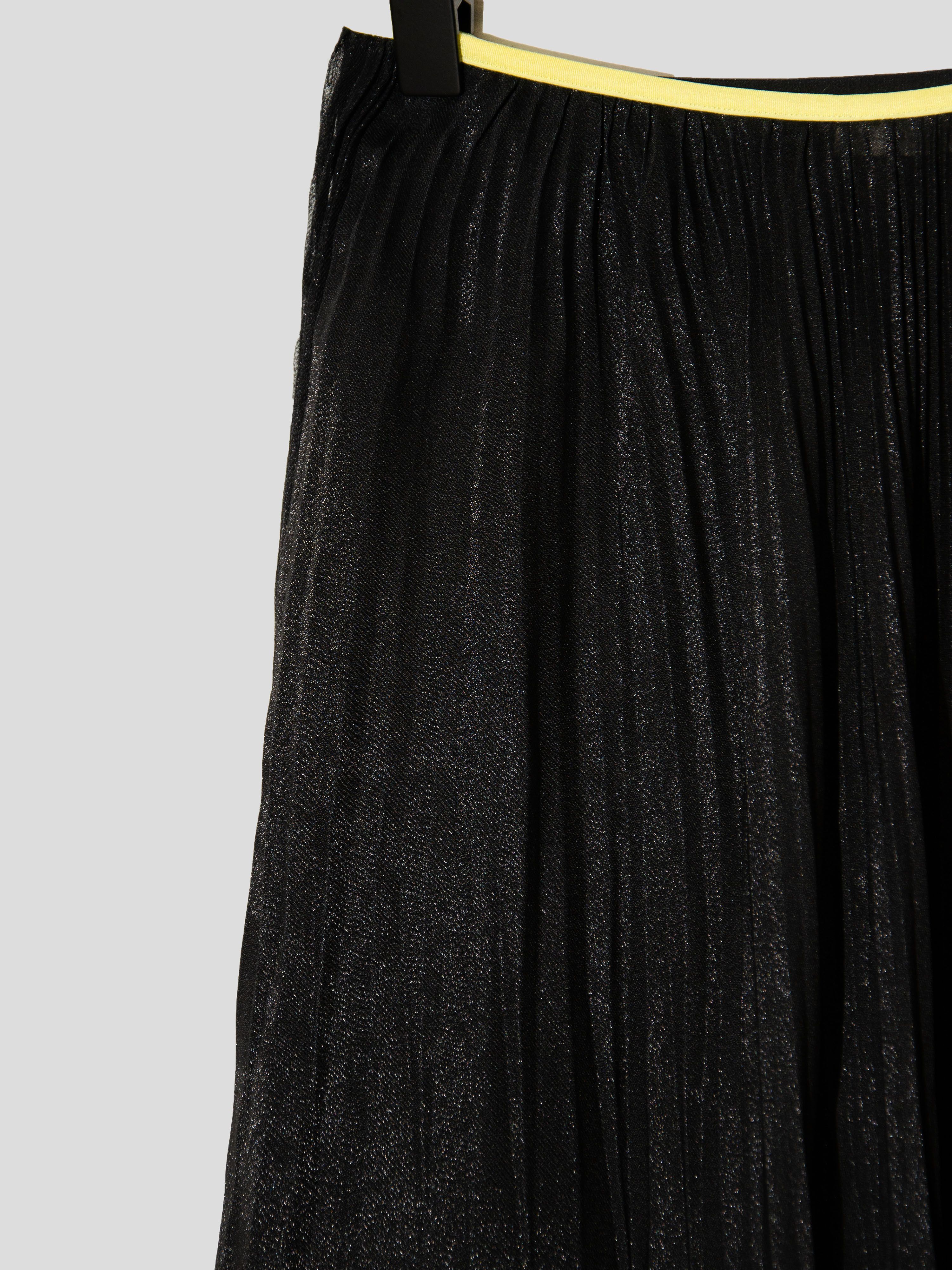 Celine Pre-fall 2014 Organza Pleated Skirt Size 24" / US 00 / IT 34 - 2 Thumbnail