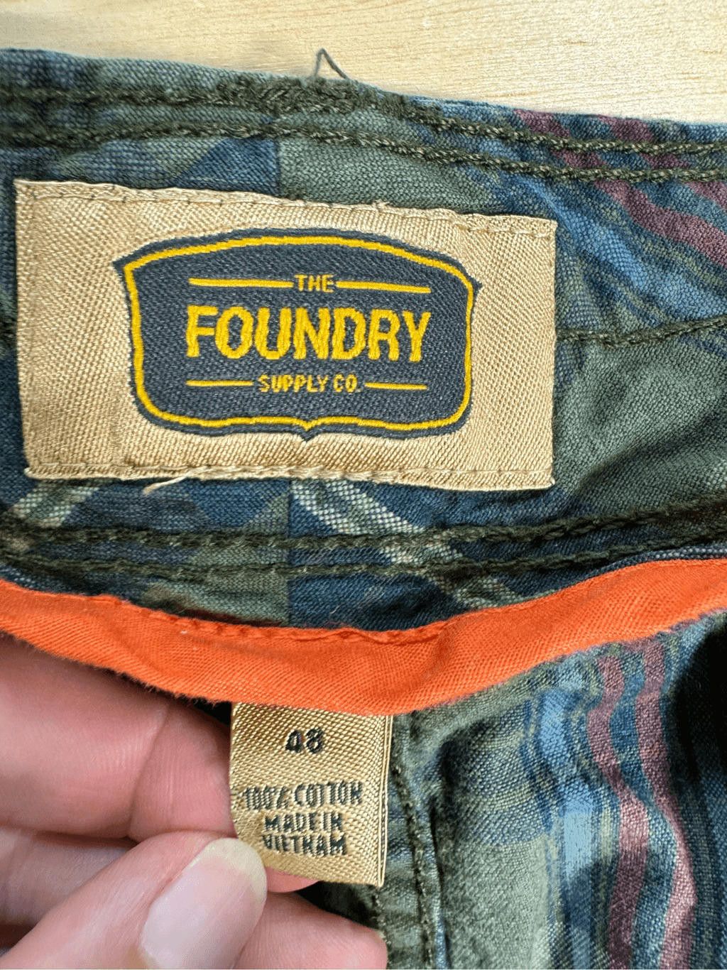 Designer The Foundry Supply Co. Men's Size 48 Cargo Shorts Lot Size US 44 / EU 60 - 3 Thumbnail