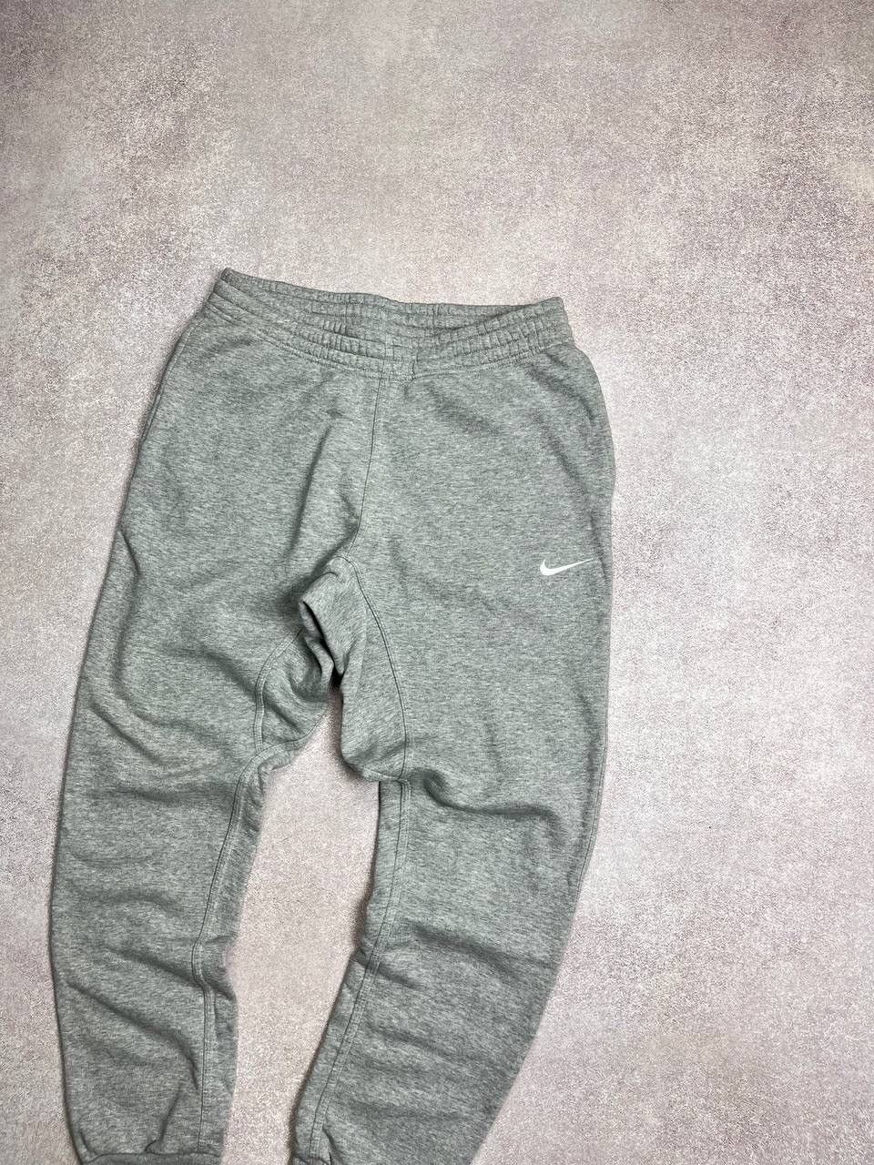 Nike × Vintage Vintage Nike Swoosh Baggy Cotton Sweatpants Y2K M Size US 32 / EU 48 - 2 Thumbnail