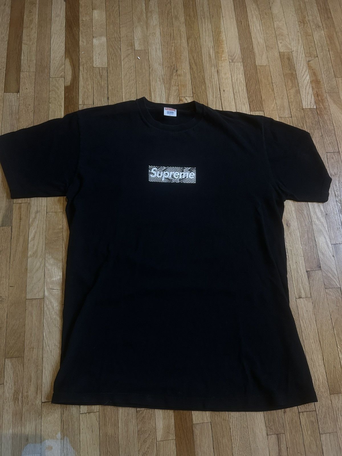 Supreme Supreme Harajuku Snakeskin Box Logo | Grailed