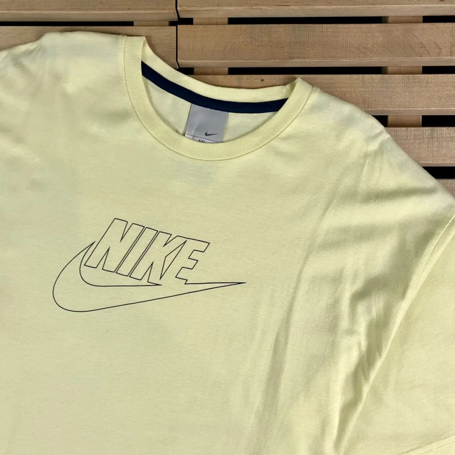 Nike × Vintage Mens Vintage T Shirt Nike Big Swoosh Size XXL 2XL Size US XL / EU 56 / 4 - 2 Thumbnail