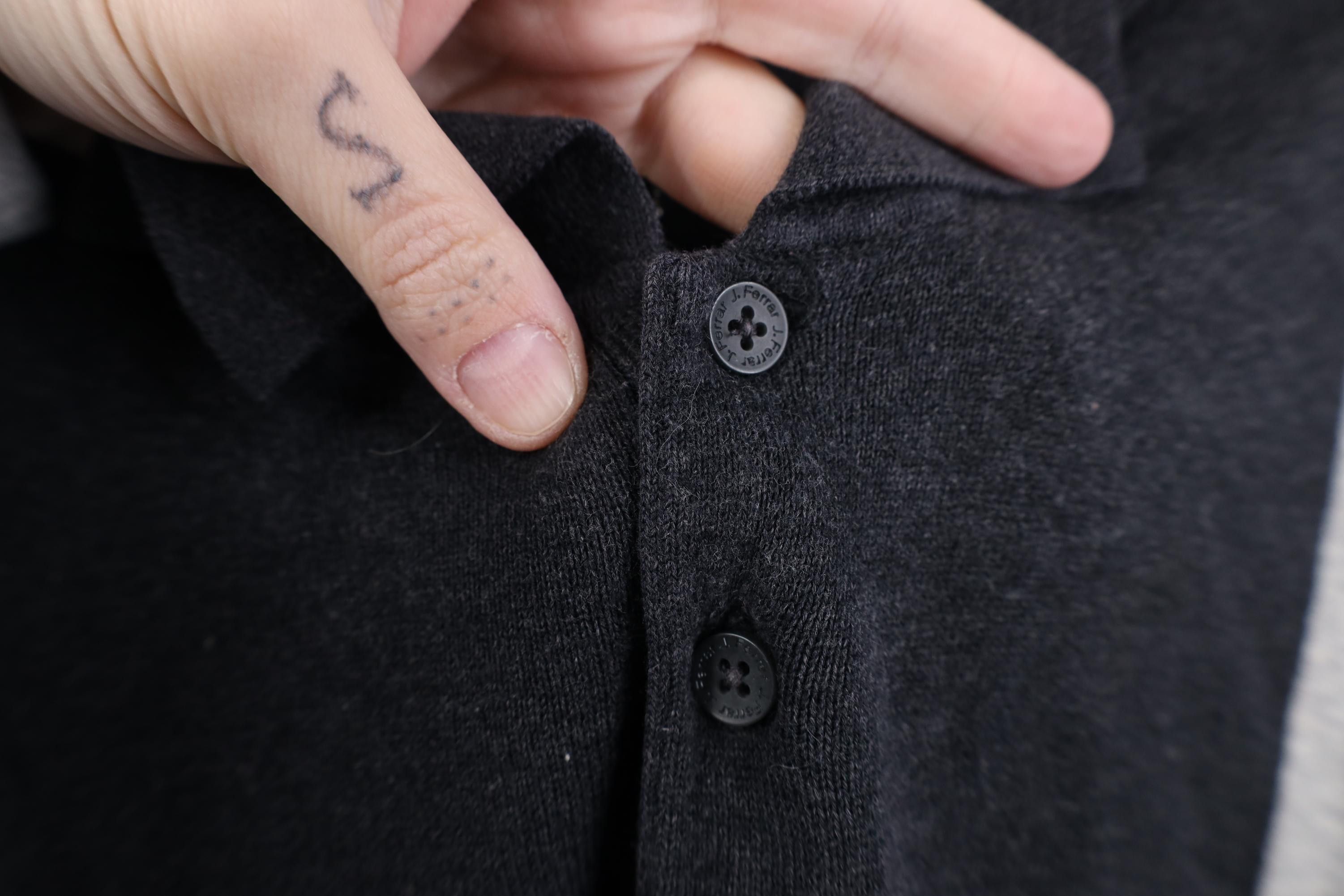 Vintage Vintage 90s Streetwear Block Panel Knit Collared Polo Shirt Size US XXL / EU 58 / 5 - 7 Thumbnail