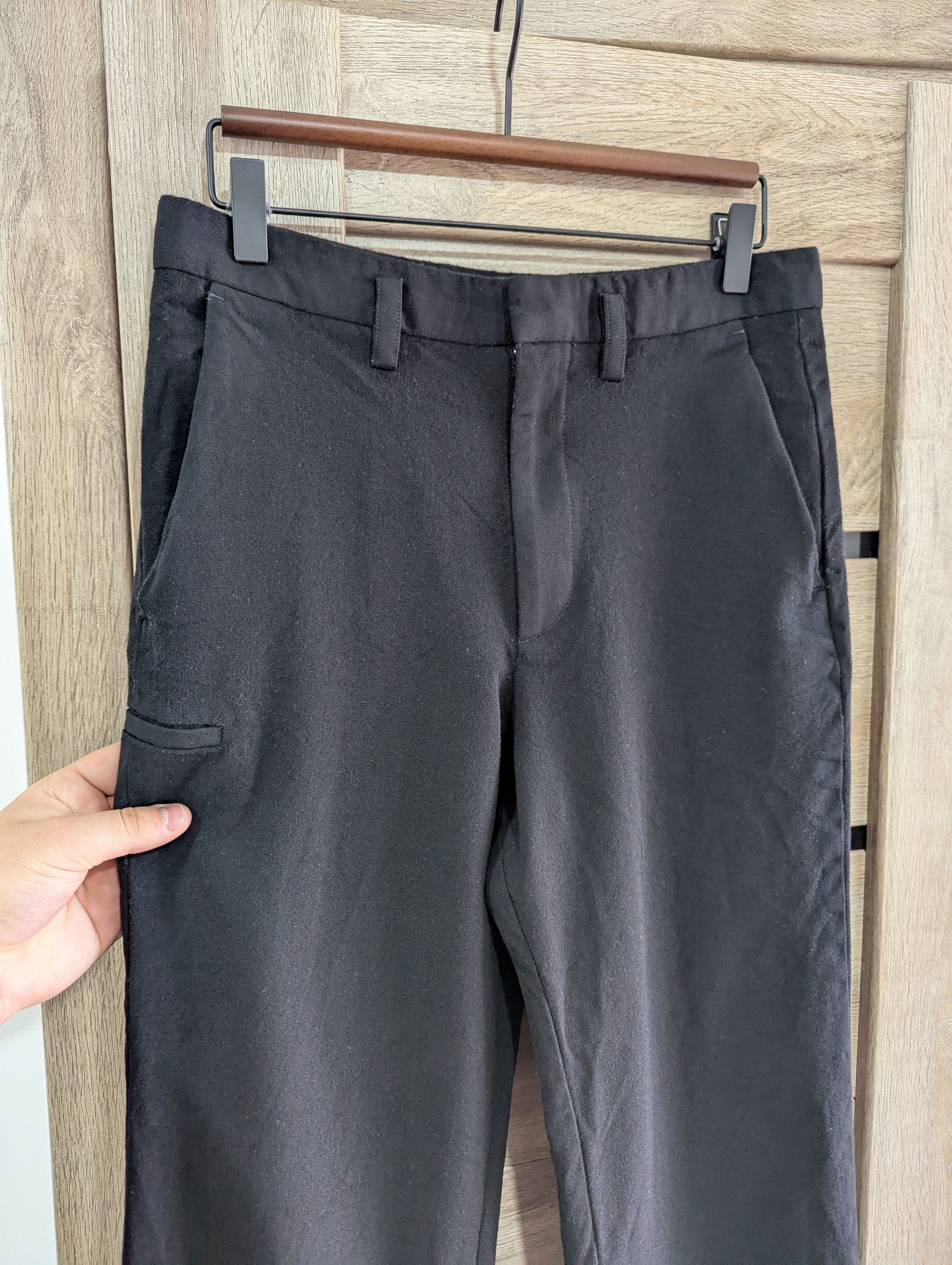 Balenciaga Balenciaga Cropped Wool Tailored Pants Size 46 Size 32" / US 10 / IT 46 - 5 Thumbnail