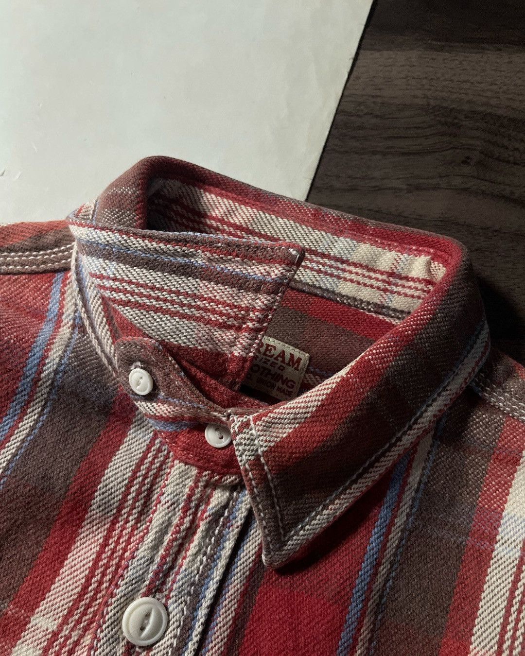 Japanese Brand Heavy Flannel Shirt UNION MADE APPUREAM JAPAN Size M Size US M / EU 48-50 / 2 - 6 Thumbnail