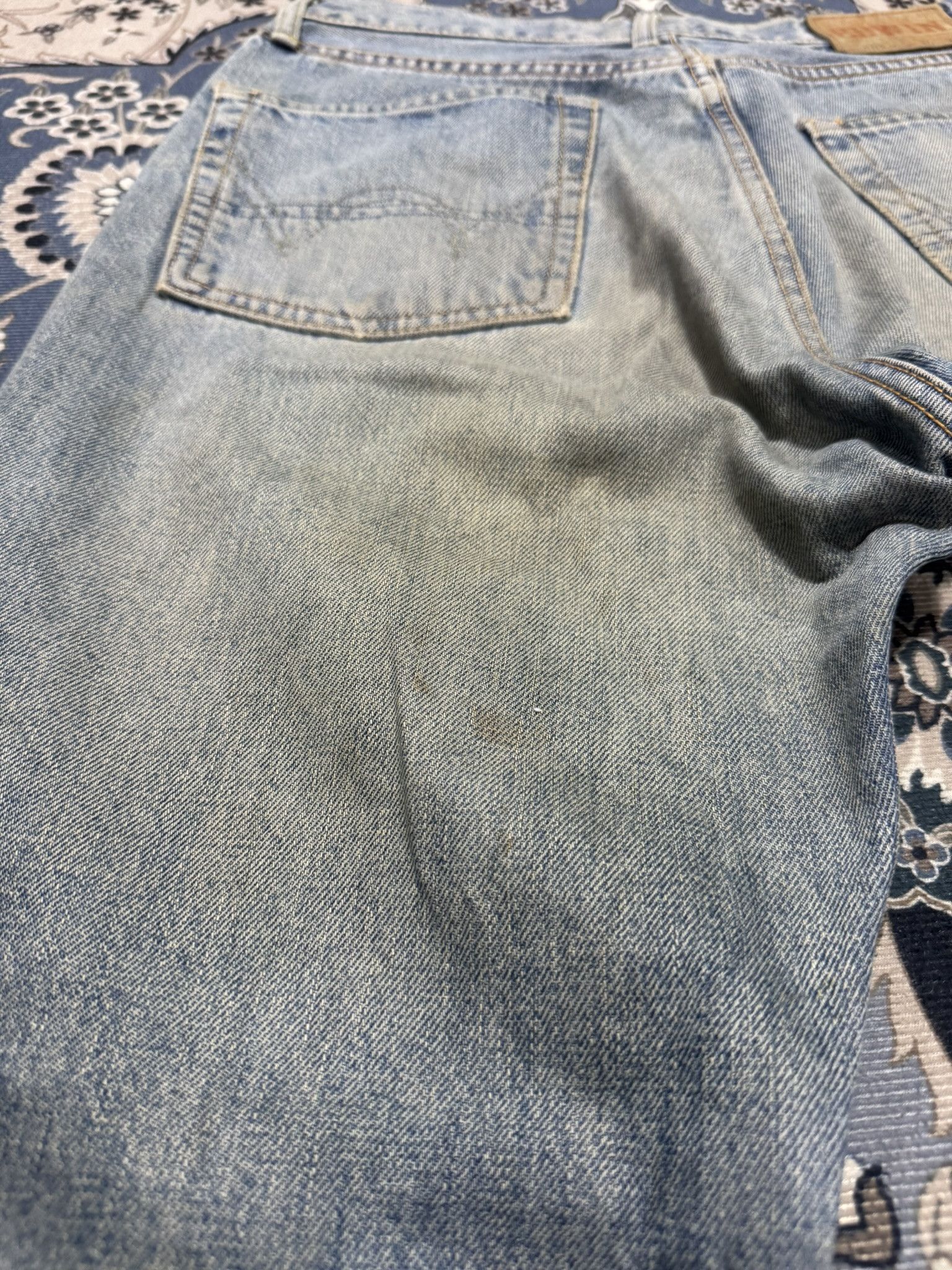 Beauty Beast × If Six Was Nine × Japanese Brand Vintage Edwin 501X Distressed Denim Selvadge Redline Jeans Size US 30 / EU 46 - 13 Thumbnail