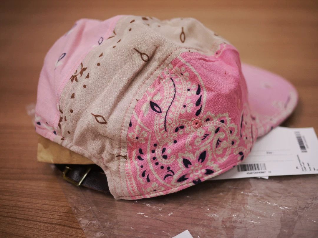 Visvim Visvim 21AW ICT Camp Cap Pink Bandana In Stock Size ONE SIZE - 6 Thumbnail