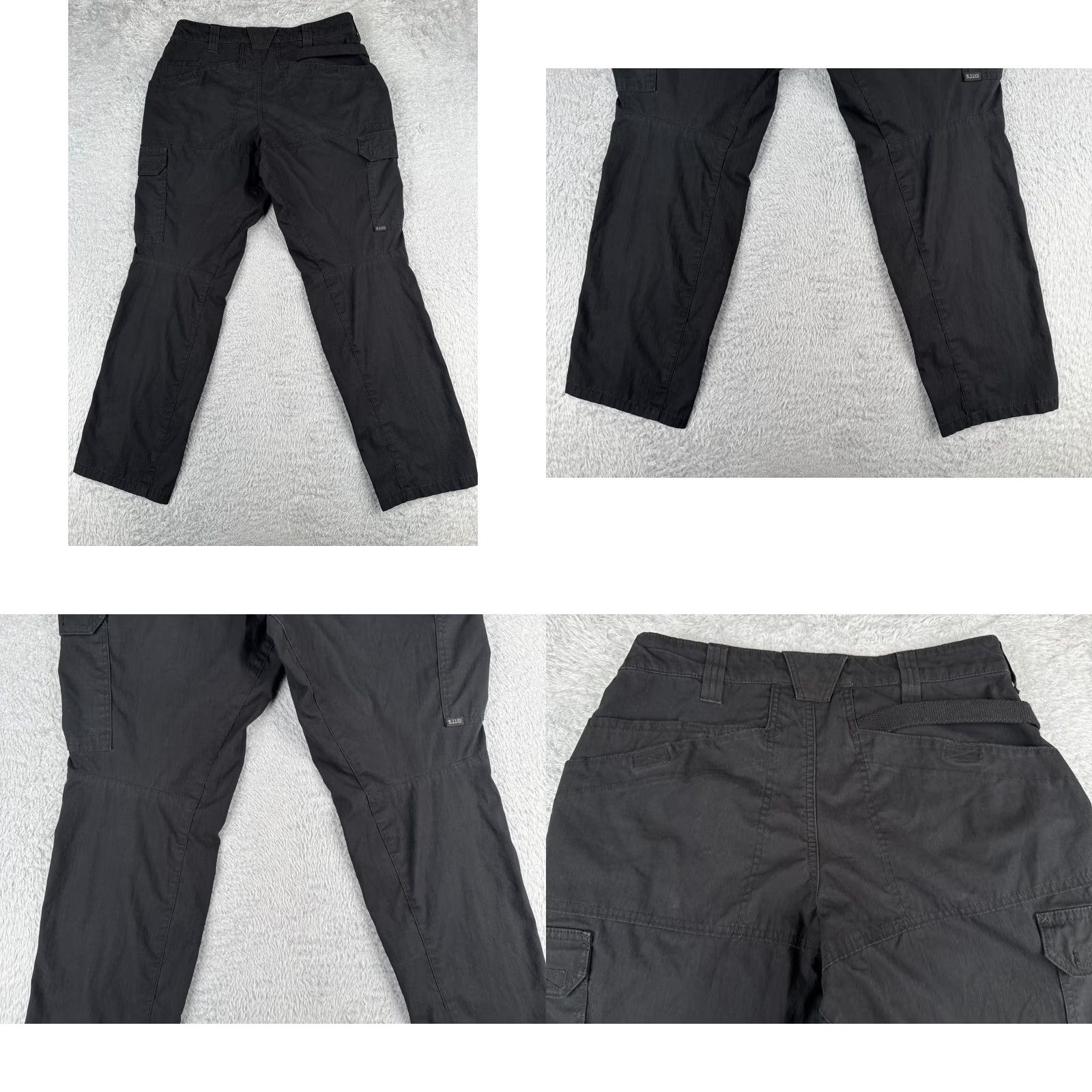 Vintage 5.11 Tactical Series Mens 32 Black Double Knee Taclite Pro Cargo Pants LEO 32x30 Size US 32 / EU 48 - 9 Thumbnail