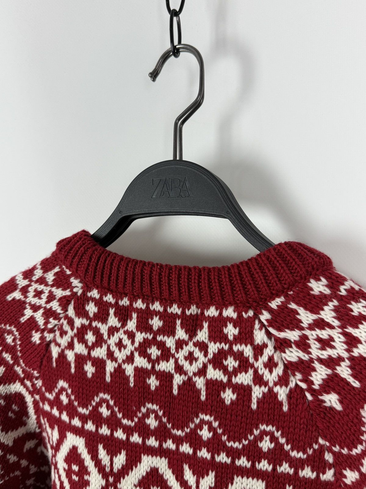 Aran Isles Knitwear Original Aran Co. Christmas Red Cable Knit Wool Sweater S Size S / US 4 / IT 40 - 9 Thumbnail