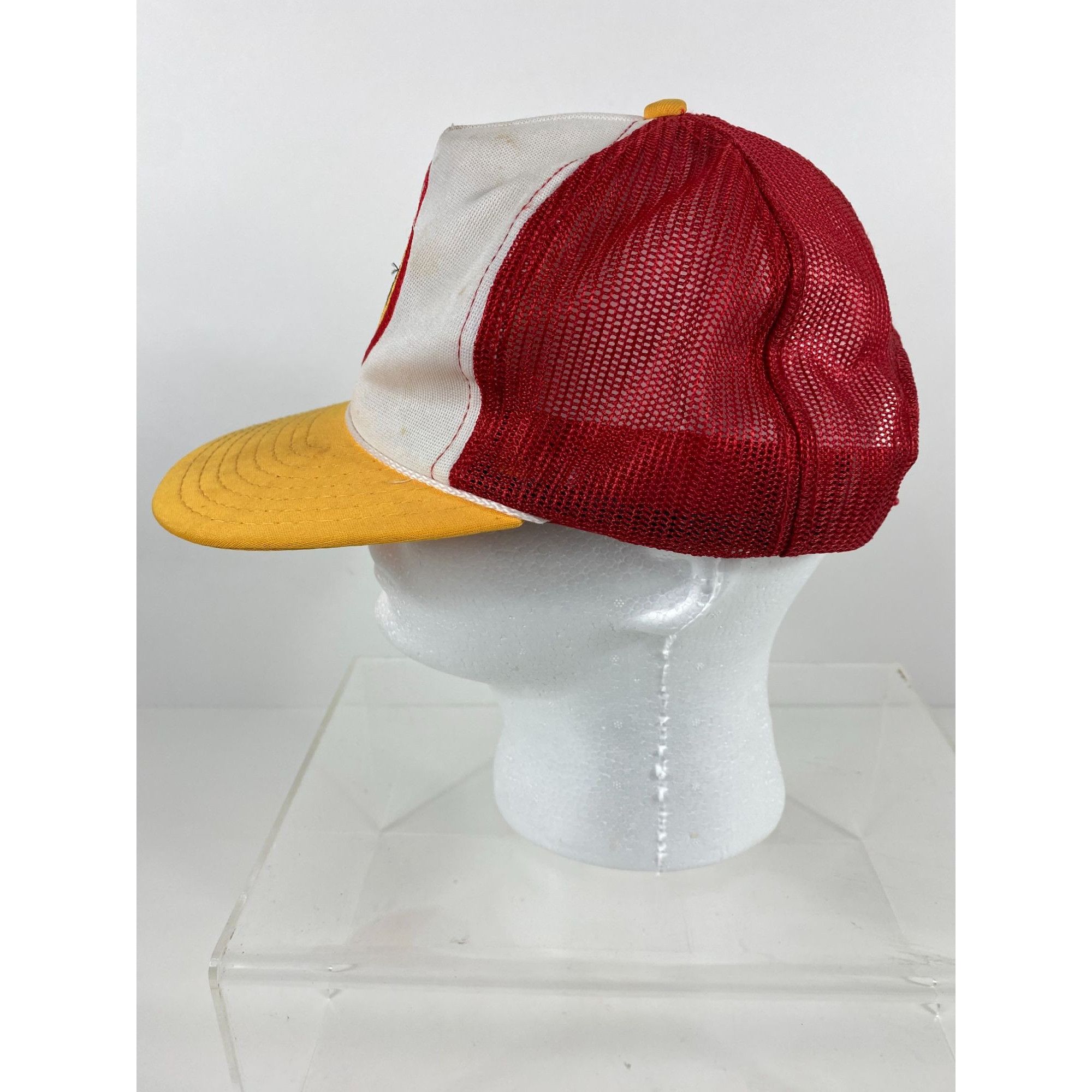 NBA VTG NBA Houston Rockets Embroidered Trucker Mesh Snapback Ha Size ONE SIZE - 3 Thumbnail