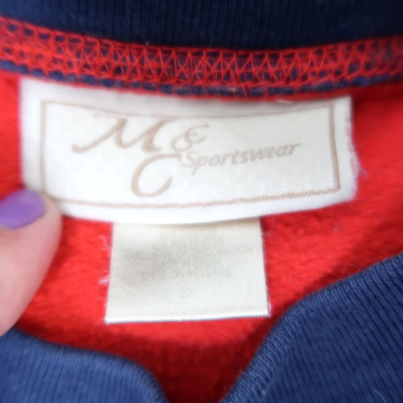 Vintage Vintage red dog embroidered crewneck sweatshirt 90s 2X Size XXL / US 16-18 / IT 52-54 - 4 Thumbnail