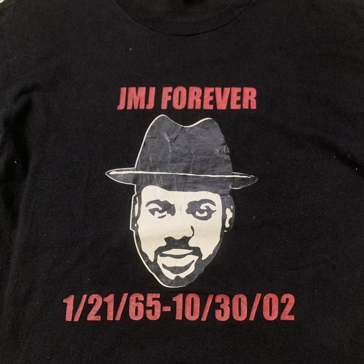 RUN DMC VINTAGE RUN DMC JAM MASTER JAY HIPHOP RAP T-SHIRT Size US L / EU 52-54 / 3 - 2 Thumbnail