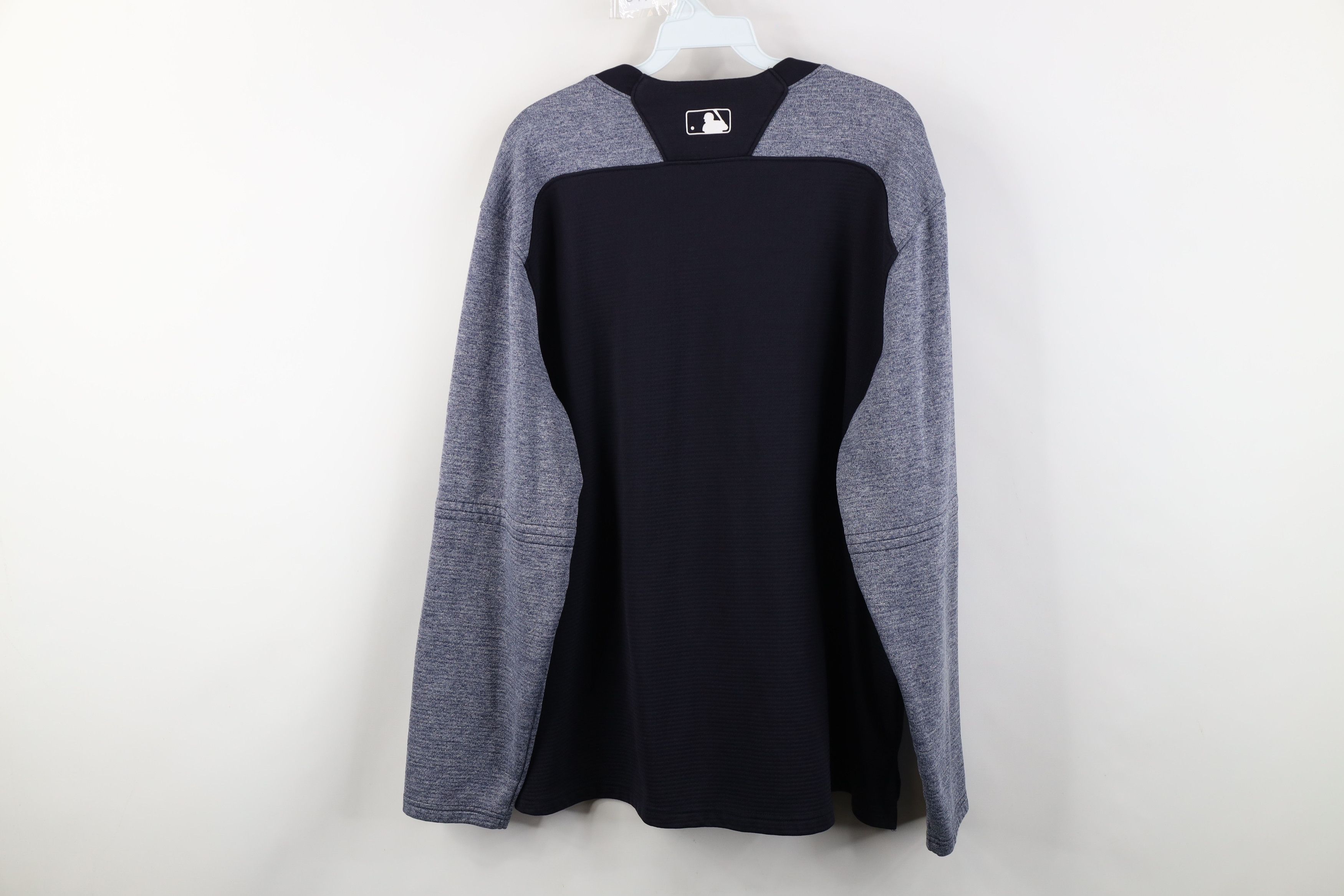 Majestic Majestic Therma Base Indians Thermal Fleece Lined Sweatshirt Size US XL / EU 56 / 4 - 11 Thumbnail