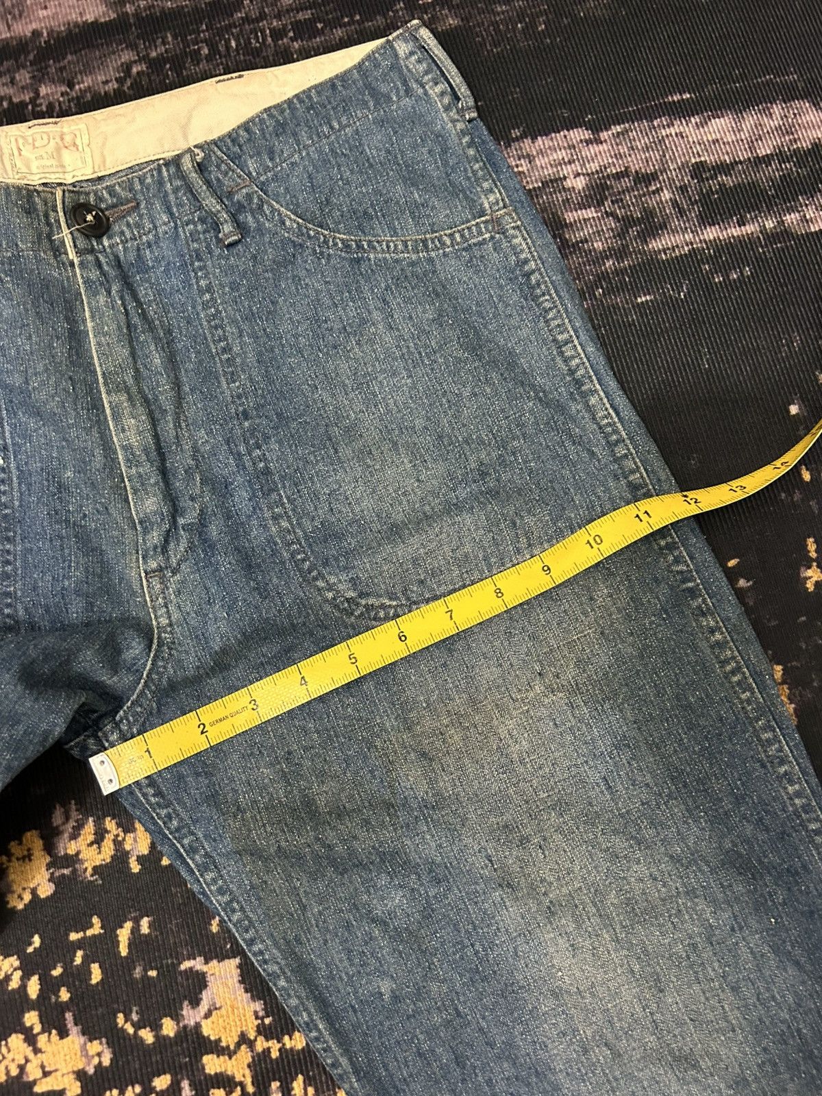 Indigo Vintage IDG Indigo Japan Washed Jeans Size US 32 / EU 48 - 16 Thumbnail