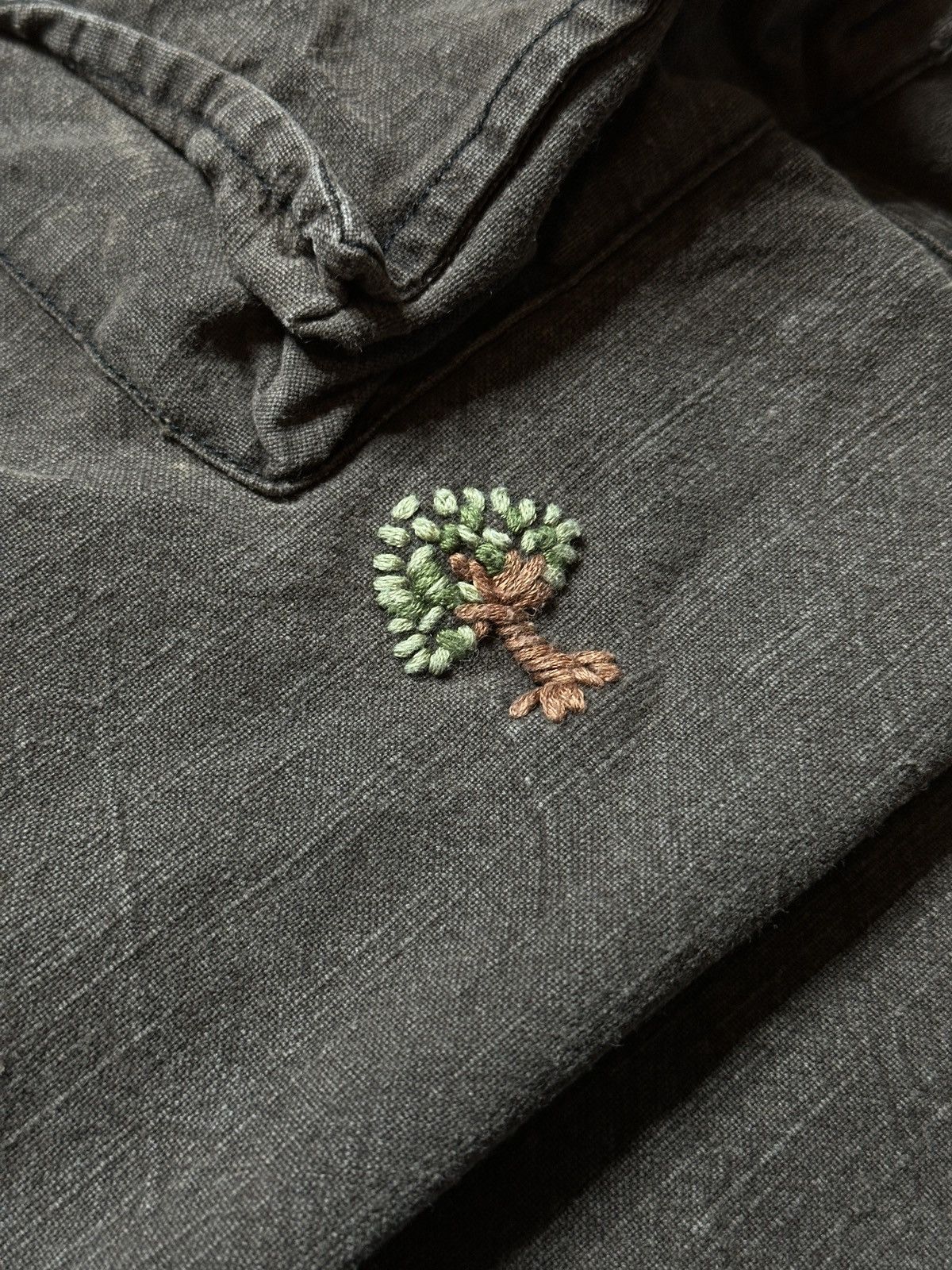 Story Mfg. Story mfg. Peace Pants - Black Slub Size US 30 / EU 46 - 4 Thumbnail
