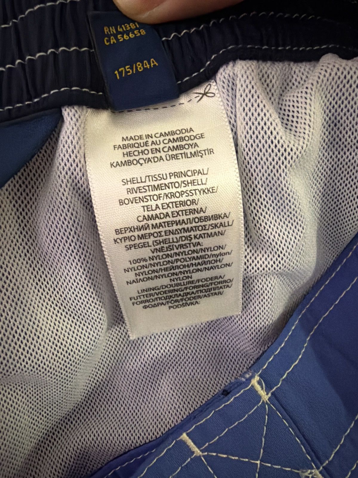 Polo Ralph Lauren Polo Ralph Lauren Blue Traveler Swim Trunks Size US 32 / EU 48 - 5 Thumbnail