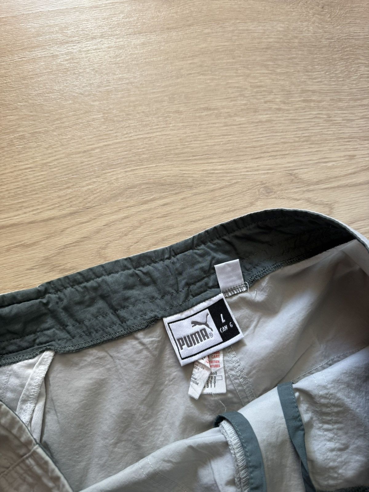 Puma Vintage 00’s Puma y2k Nylon Cargo Shorts Size US 34 / EU 50 - 4 Thumbnail