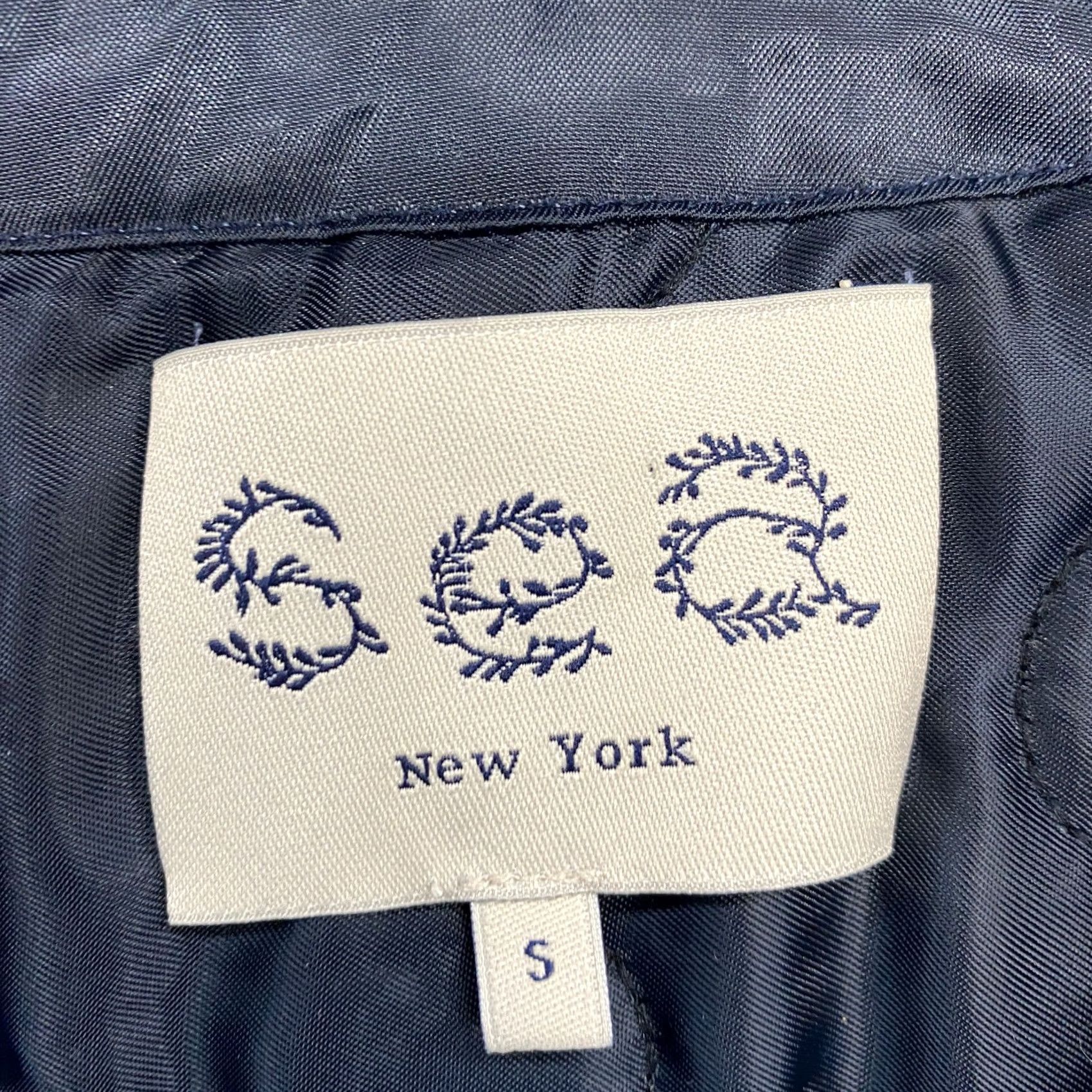 Sea New York Sea NY Quilted Jacket Womens Small Boho Fringe Kimono Belted Plaid Size S / US 4 / IT 40 - 6 Thumbnail