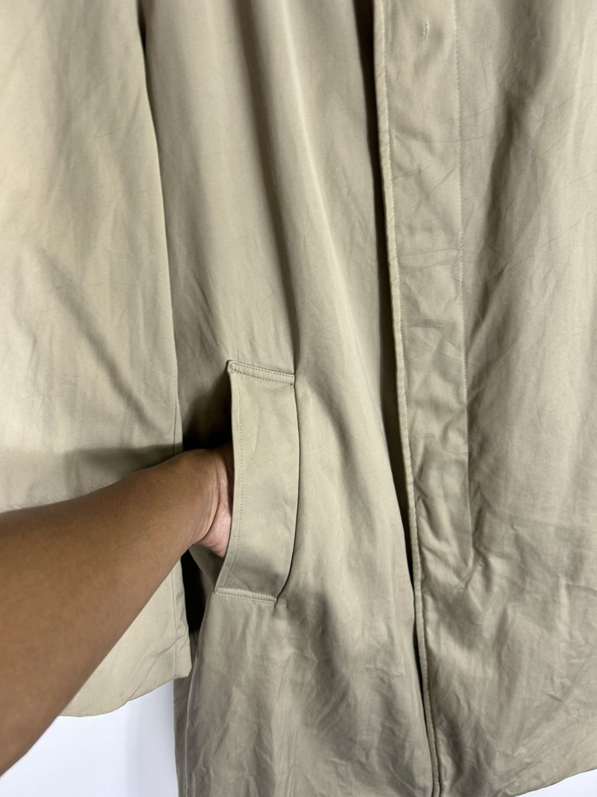 Aquascutum ⚡️Vintage Aquascutum Khakis Button Long Coat Jacket Size US M / EU 48-50 / 2 - 9 Thumbnail