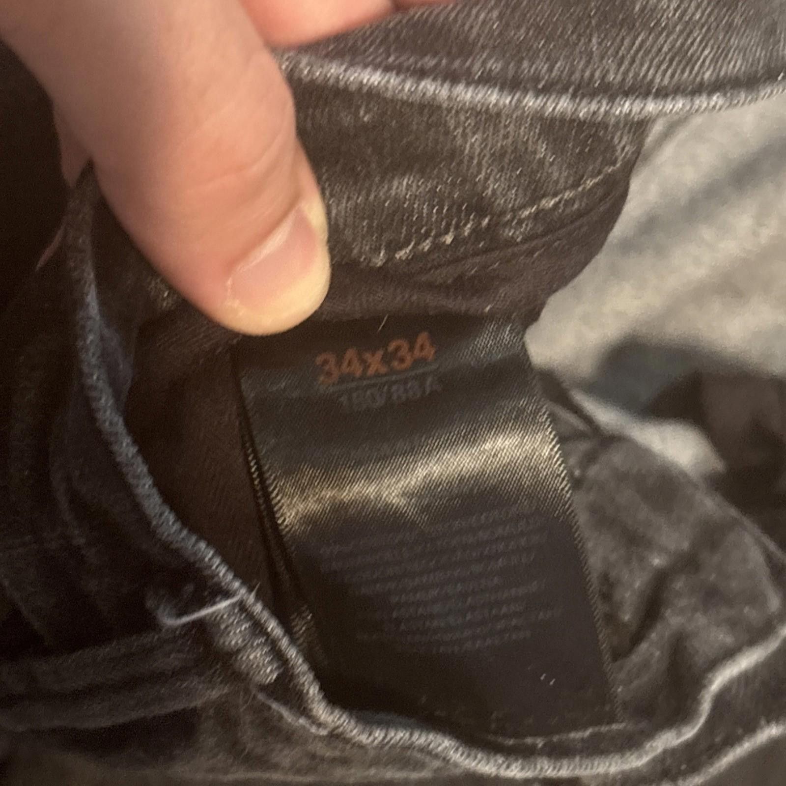 Polo Ralph Lauren Polo Ralph Lauren Vintage Pants Black Denim Size 32x34 90’s Size 24" / US 00 / IT 34 - 4 Thumbnail