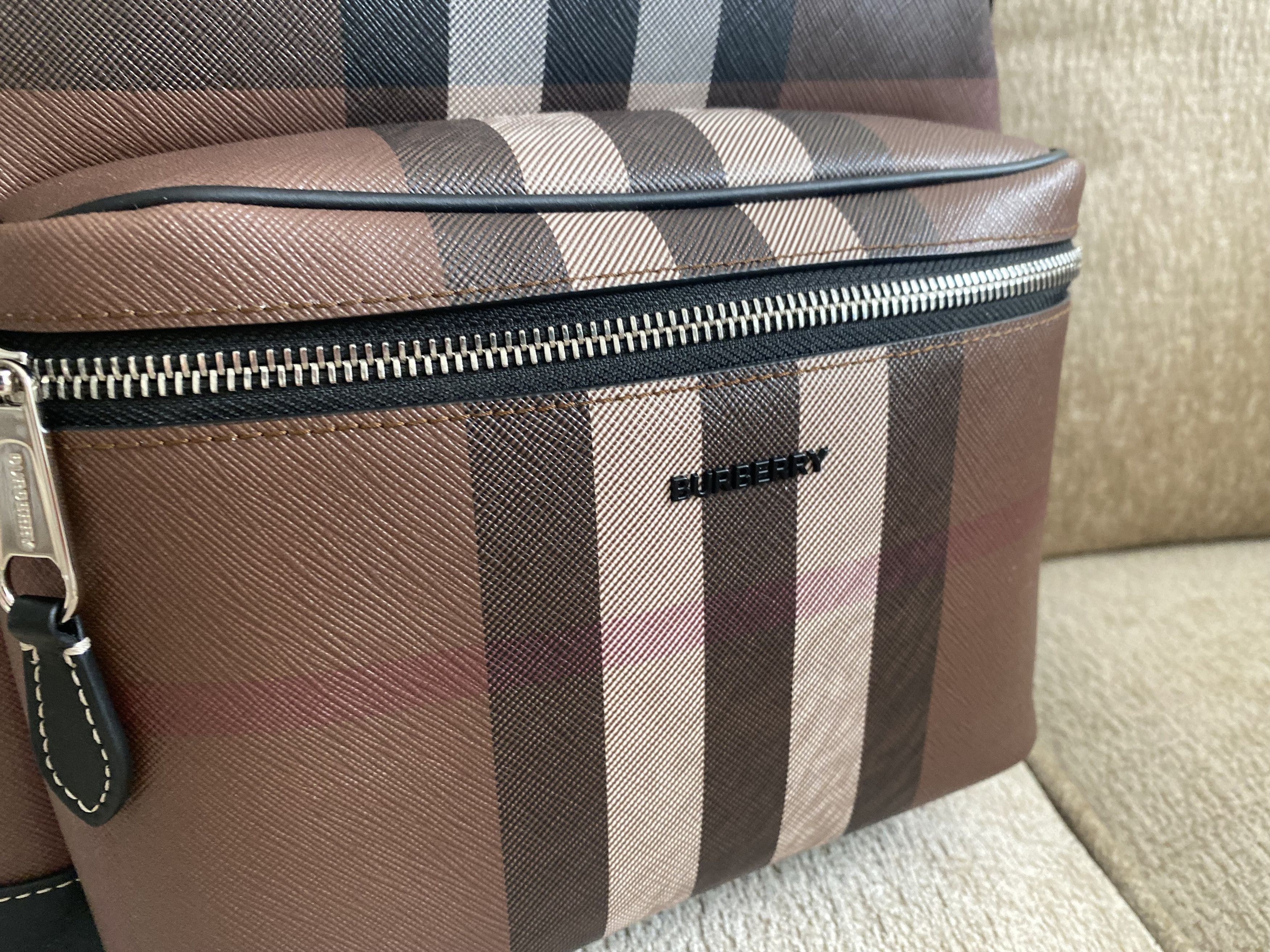 Burberry Birch Brown Backpack Size ONE SIZE - 2 Thumbnail