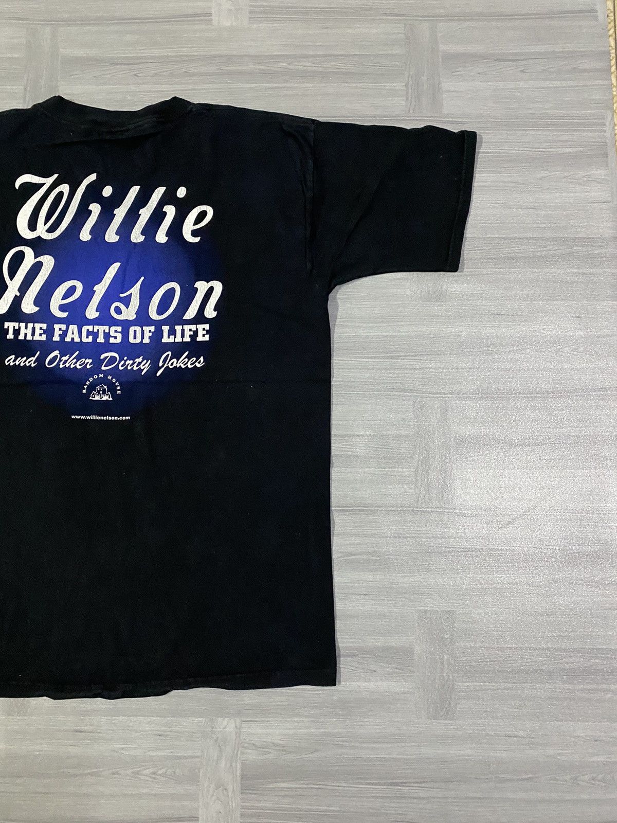Band Tees Vintage Willie Nelson - The Facts of Life Book Promo Tour Size US XL / EU 56 / 4 - 14 Thumbnail