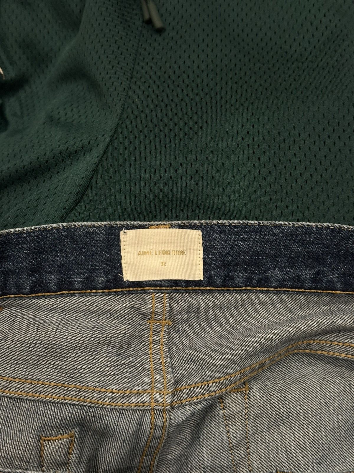 Aime Leon Dore Loose Fit Selvedge Denim Jeans Size US 32 / EU 48 - 5 Thumbnail