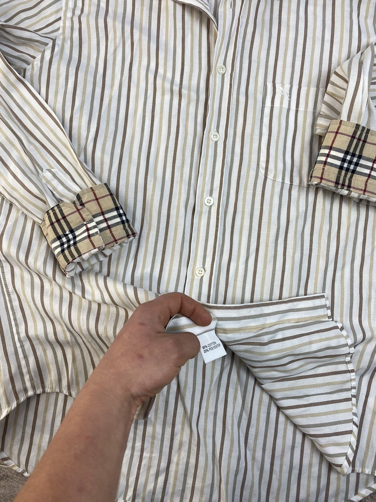 Burberry VINTAGE FLANNEL by Travis Scott style BURBERRY Size US L / EU 52-54 / 3 - 10 Thumbnail