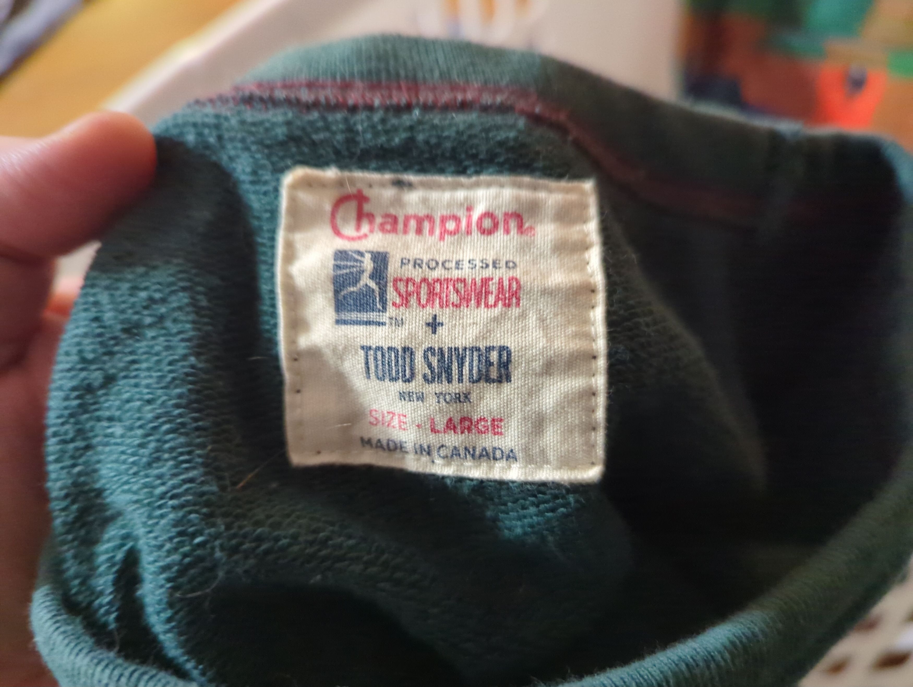 Champion Champion x Todd Snyder Crewneck Sweatshirt Size US L / EU 52-54 / 3 - 2 Thumbnail
