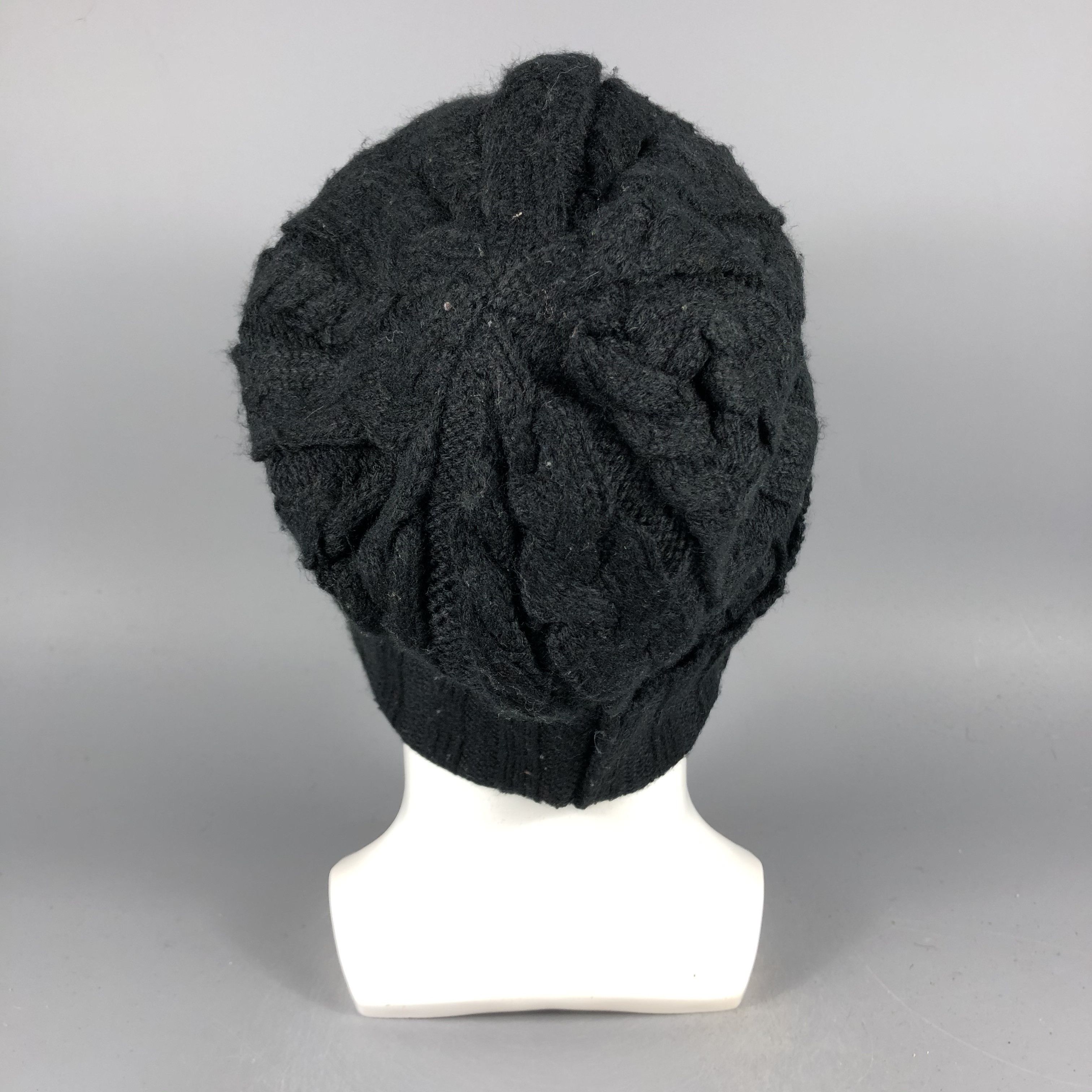 Vintage Thinsulate Black Beanie Snow Hat Snow Cap -D1022 Size ONE SIZE - 3 Thumbnail