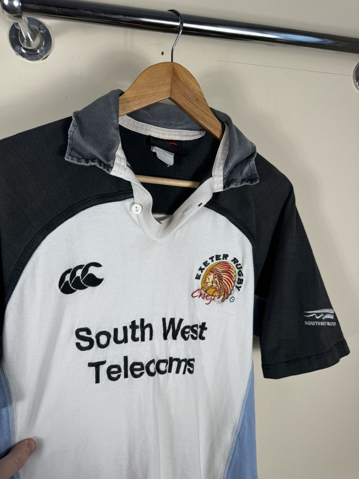 Vintage Canterbury Exeter Chiefs Vintage Rugby Jersey 2005 Size US M / EU 48-50 / 2 - 4 Thumbnail