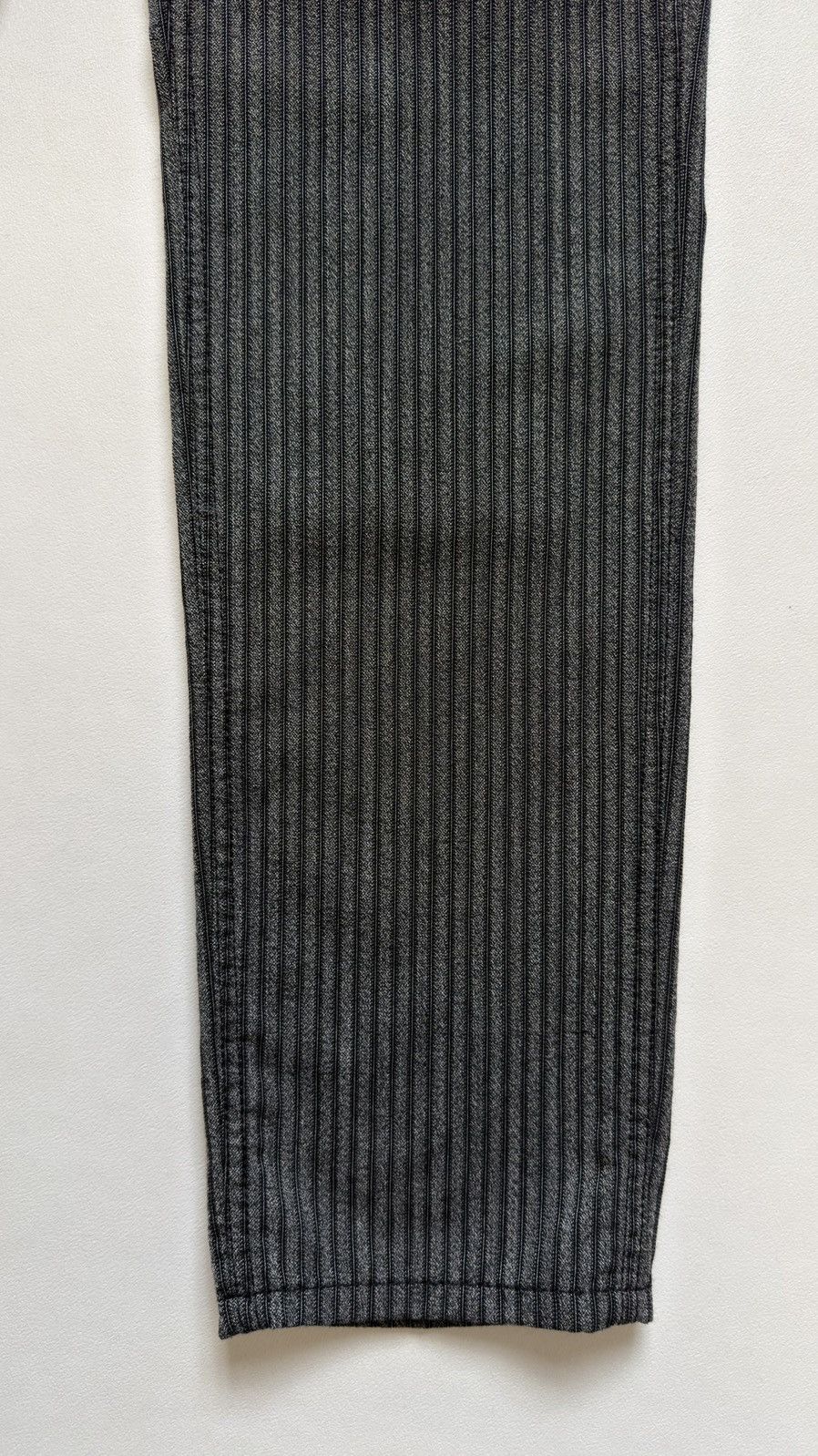 Comme des Garcons AD / AW 05 Gray Pinstripe Wool Pants Size US 34 / EU 50 - 8 Thumbnail