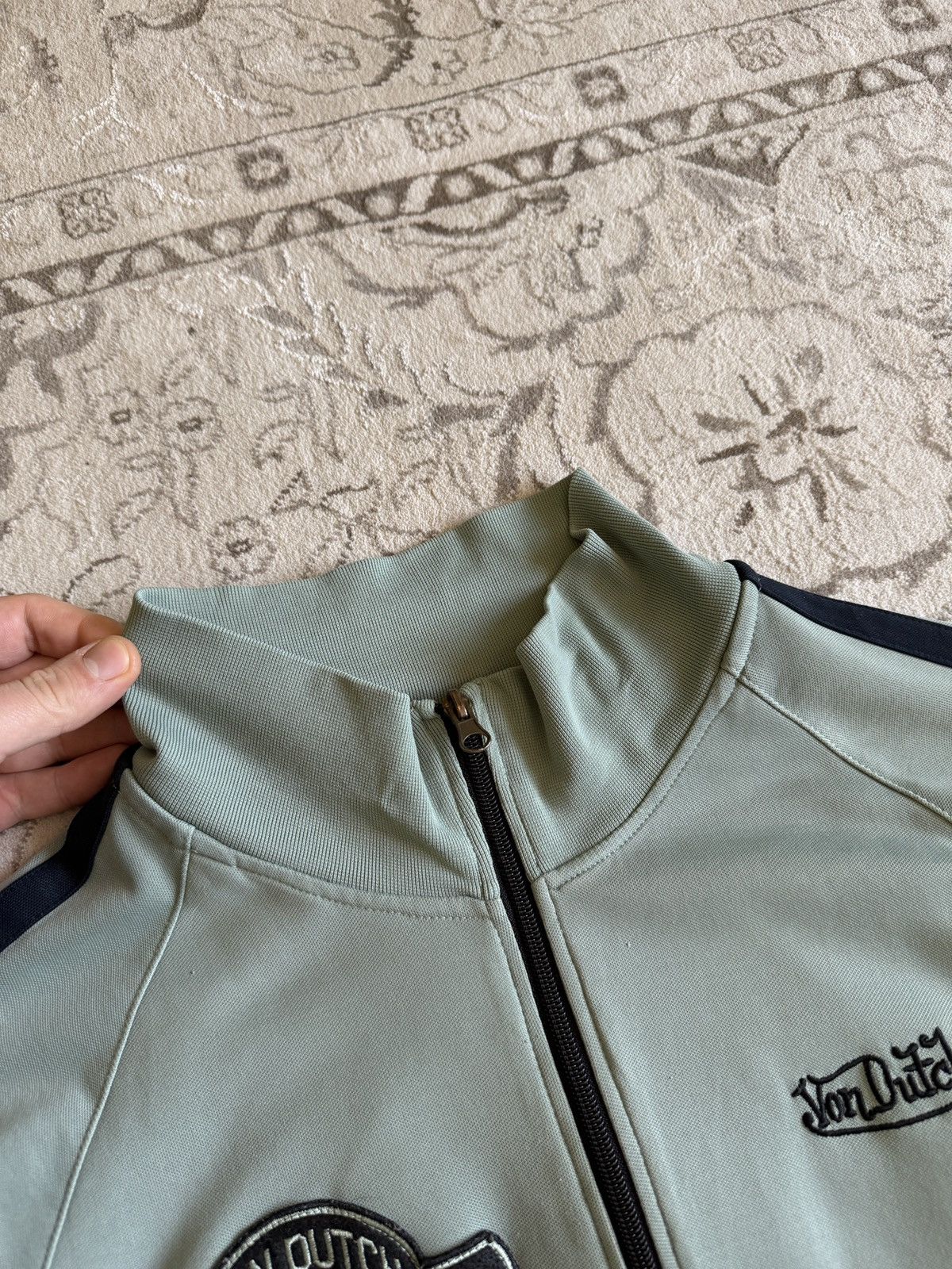 Von Dutch Vintage Von Dutch Multi Logo Zip Track Jacket Y2K Size US M / EU 48-50 / 2 - 7 Thumbnail